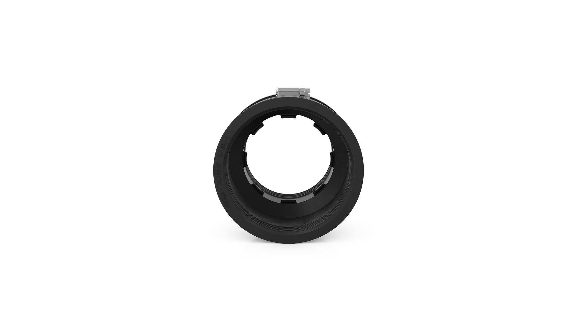 Crassus Adapterkupplung CAC 1155, bis 0,6 bar (100-116mm auf 75-90mm), EPDM / V2A, 1 Stk.