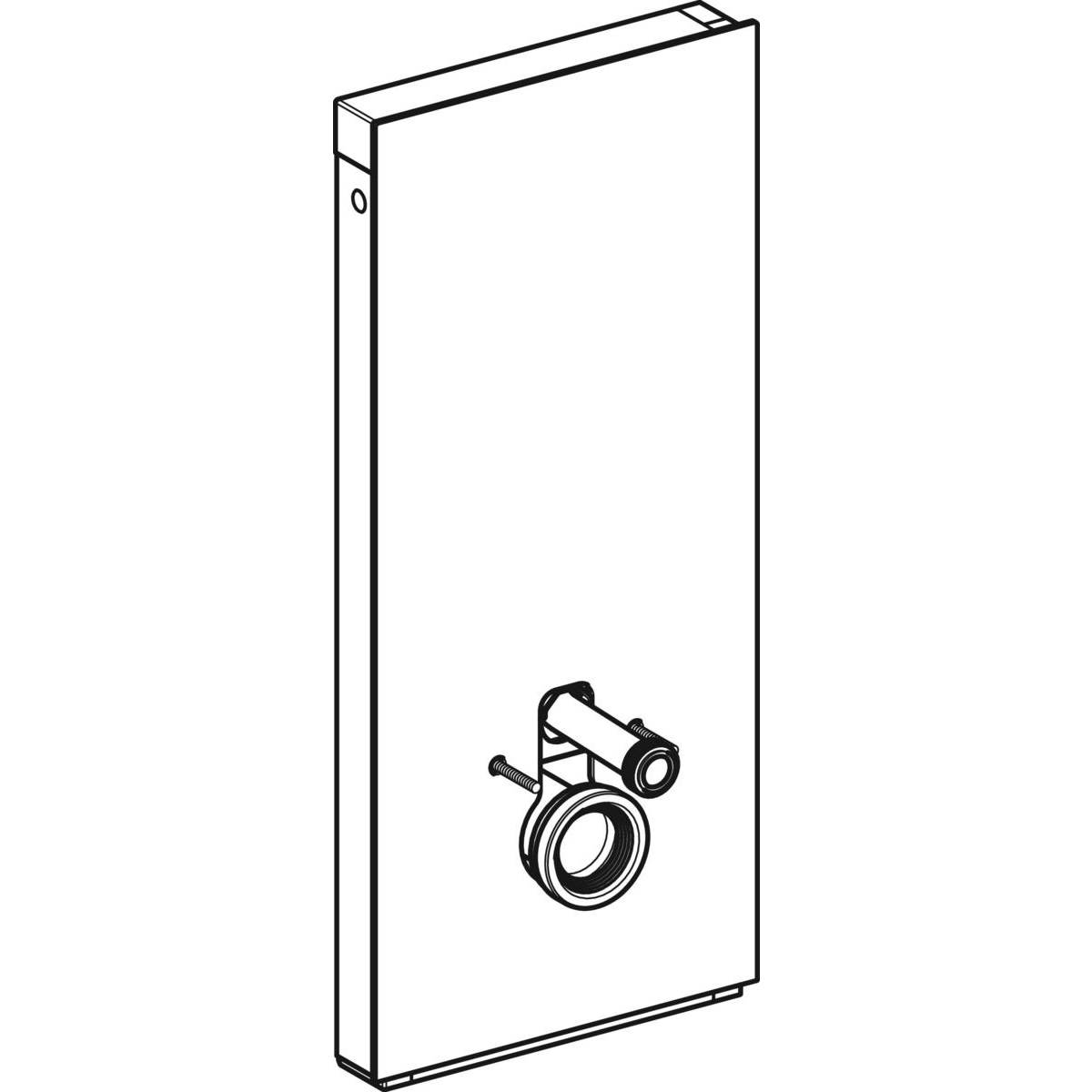 Geberit Monolith WC114 Wand-WC Glas weiss, 1 Stk.