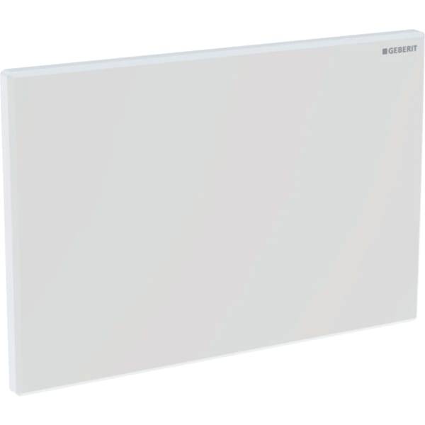 Geberit Abdeckplatte für Hygienespülung aus Kunststoff, Alpinweiß, 616222111