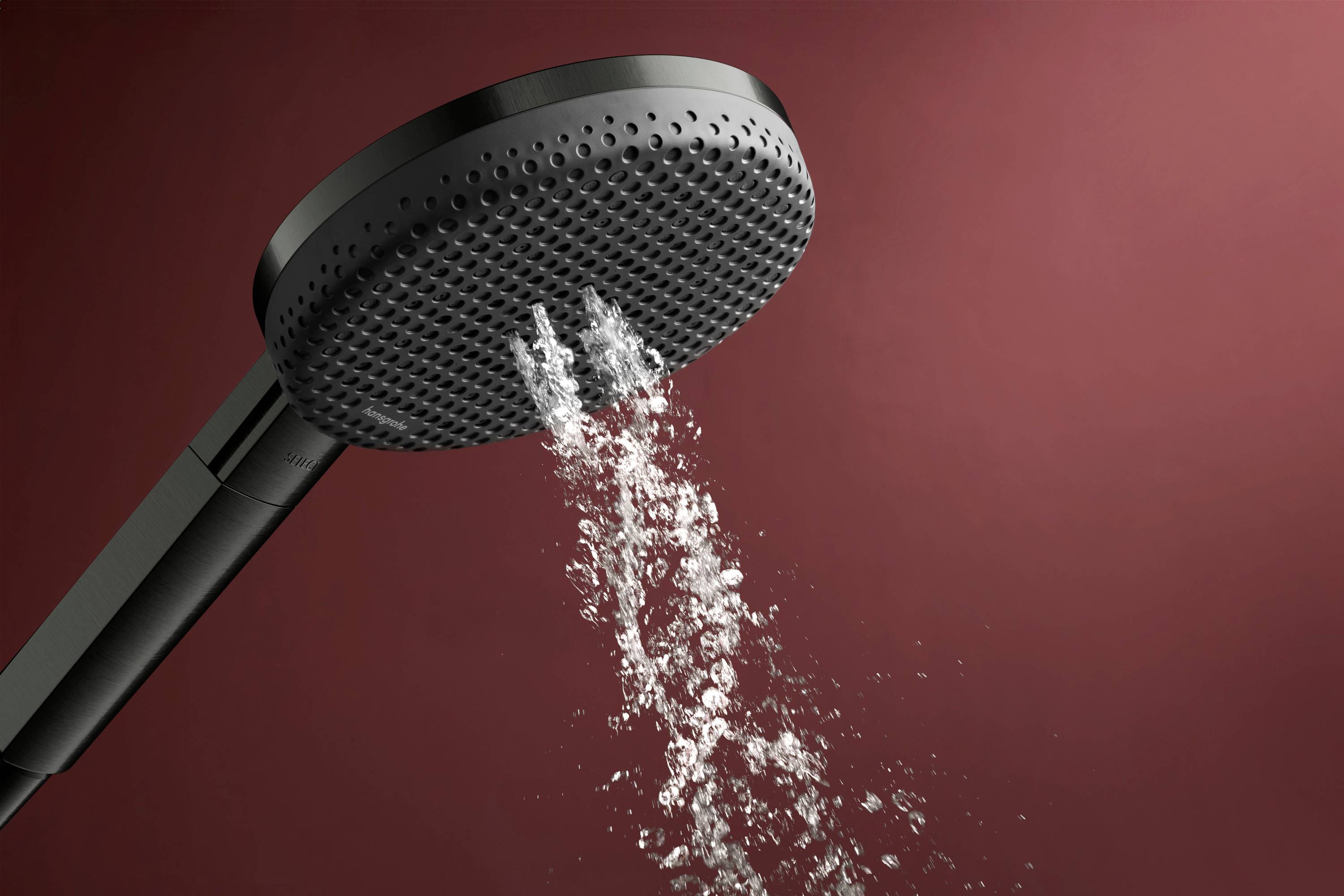 Hansgrohe Raindance Alive Select S Handbrause 125mm, 10,8l/min, 3jet, Brushed Black Chrome