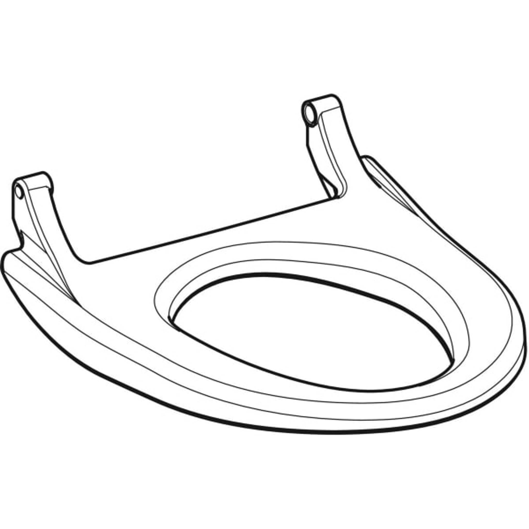 Geberit WC-Sitzring AquaClean 4000, weiss, 1 Stk.