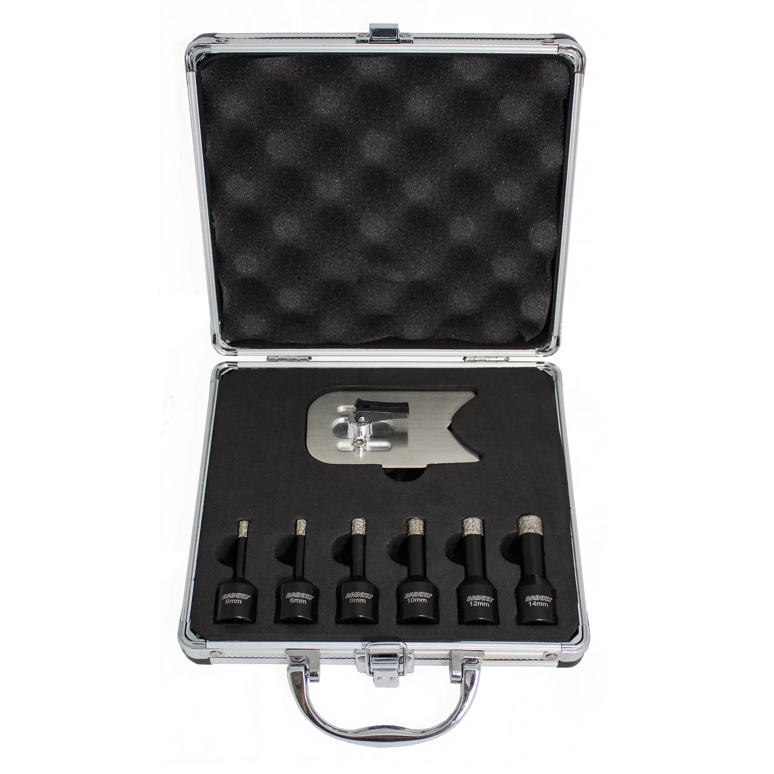 Haupa DIAMANT-Fliesenbohrer-Set BRIdiamondDrill, 7-teilig, 1 Stk.