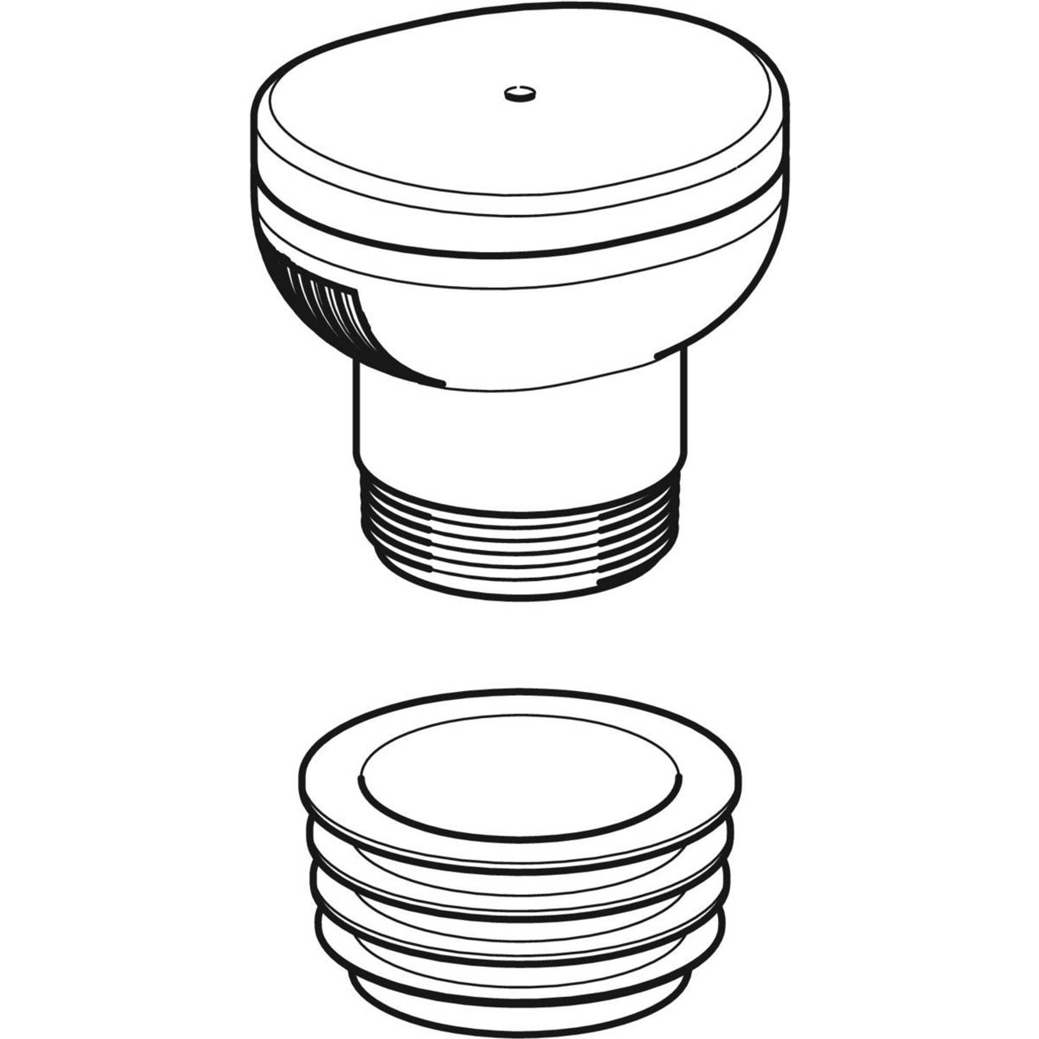 Geberit Rohrbeluefter d32-63mm, 1 Stk.
