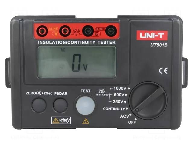 Uni-T - UT501B - Uni-T UT501B Isolationswiderstandsmessgerät