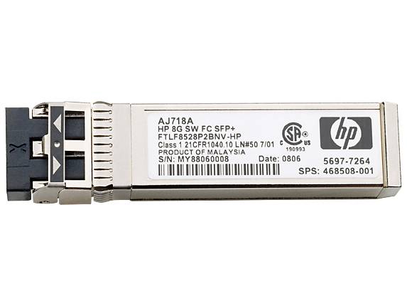 HPE - SFP (Mini-GBIC)-Transceiver-Modul - 8 GB Fibre Channel (SW)