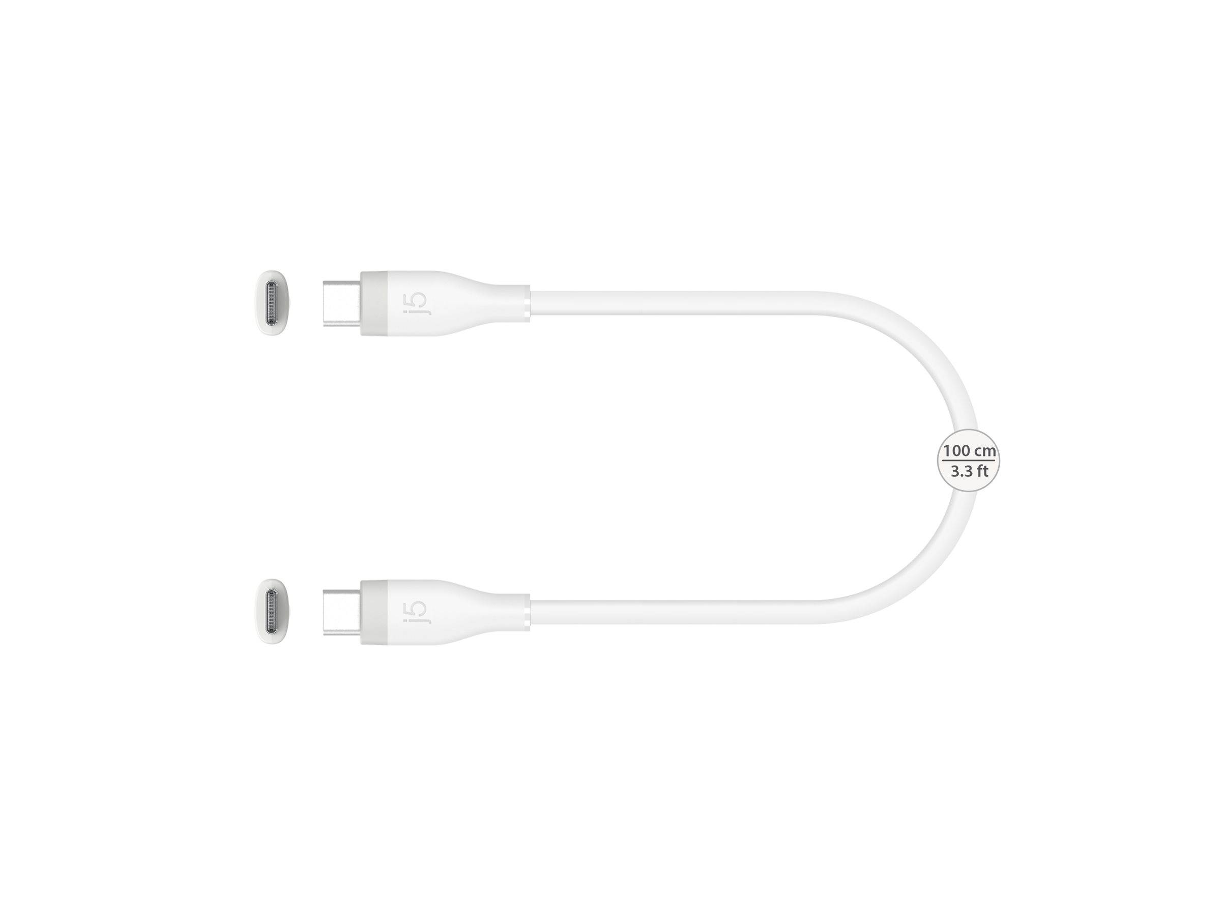 j5create USB-Kabel - 24 pin USB-C (M) zu 24 pin USB-C (M)