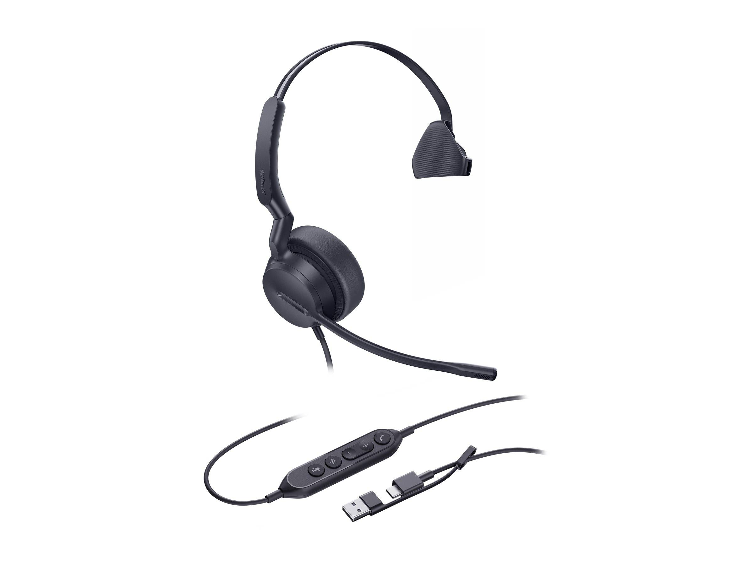 Yealink Headset UH42 Mono USB-C/A