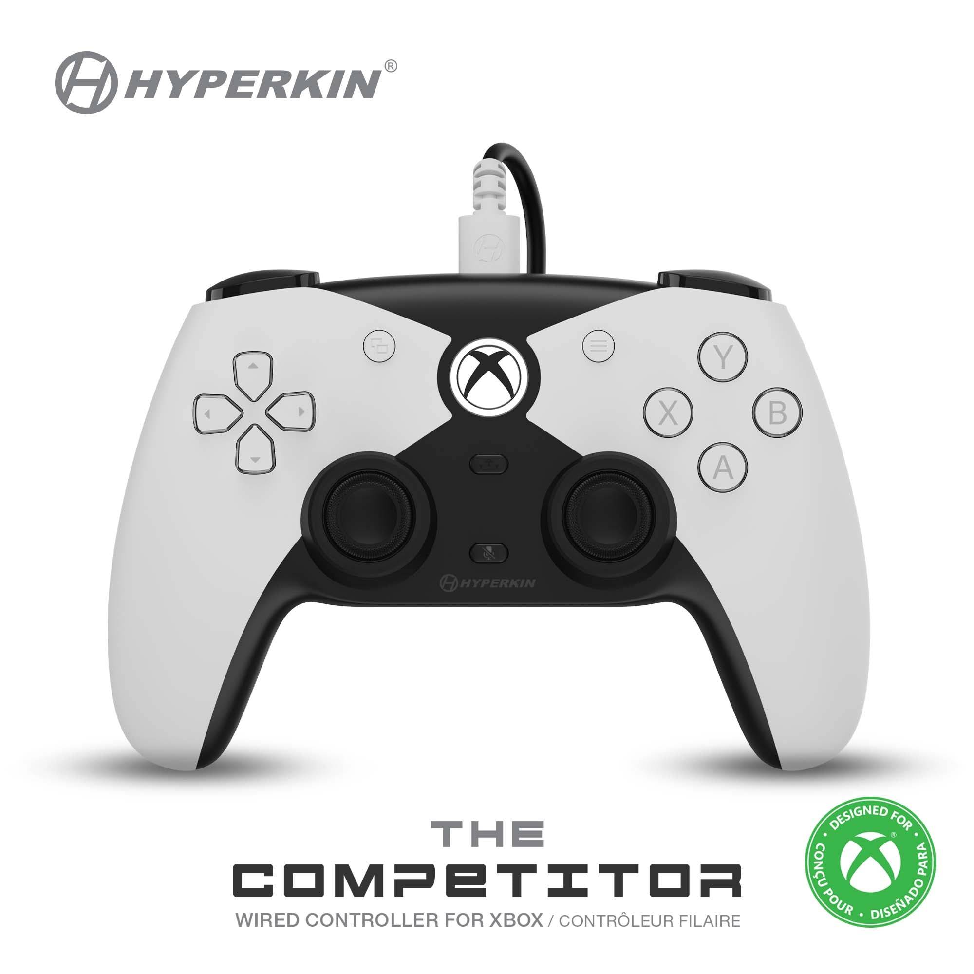 Hyperkin DuchesS, Gamepad, Xbox Series X, Xbox Series S, Xbox One, PC, D-Pad, Schaltfläche Teilen, Home button, Analog