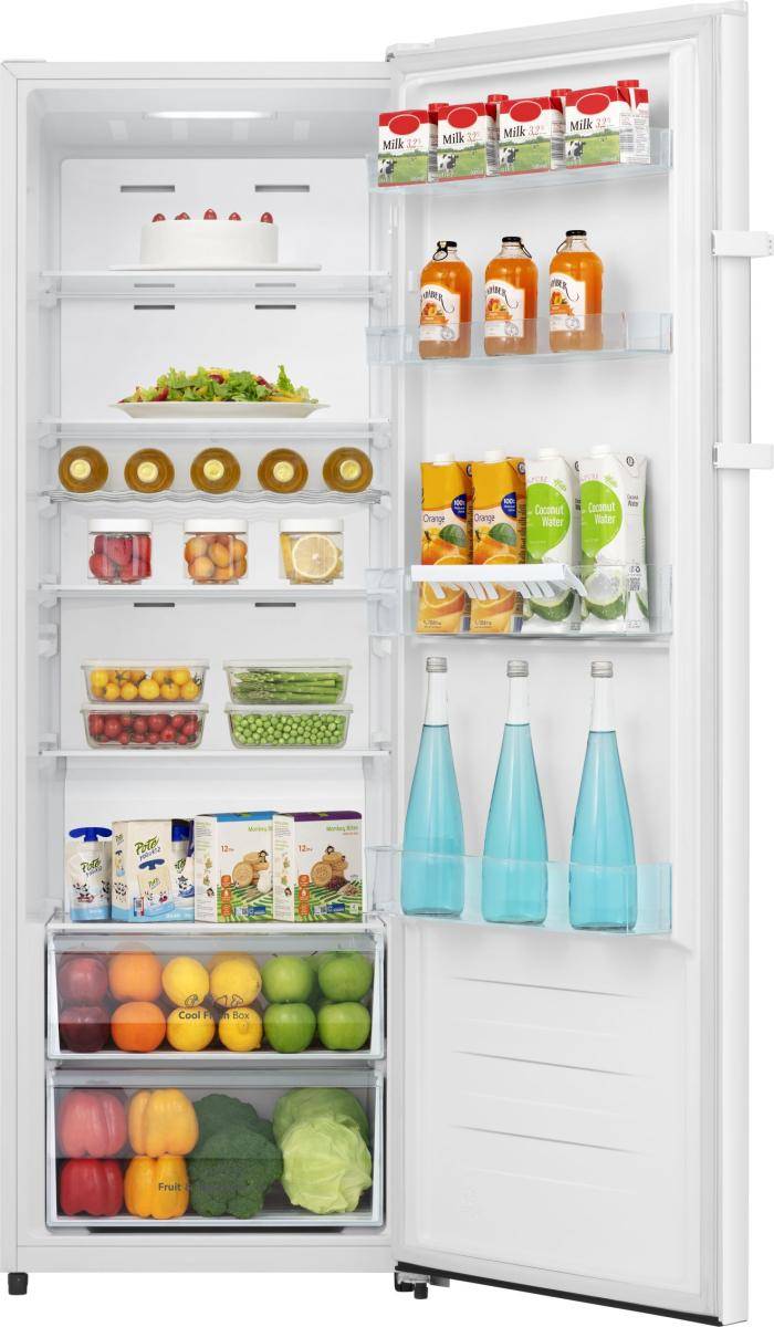 Freistehend Kühlschrank, Weiß, 322 l, 292 l, SN-T, 35 dB, C, Weiß