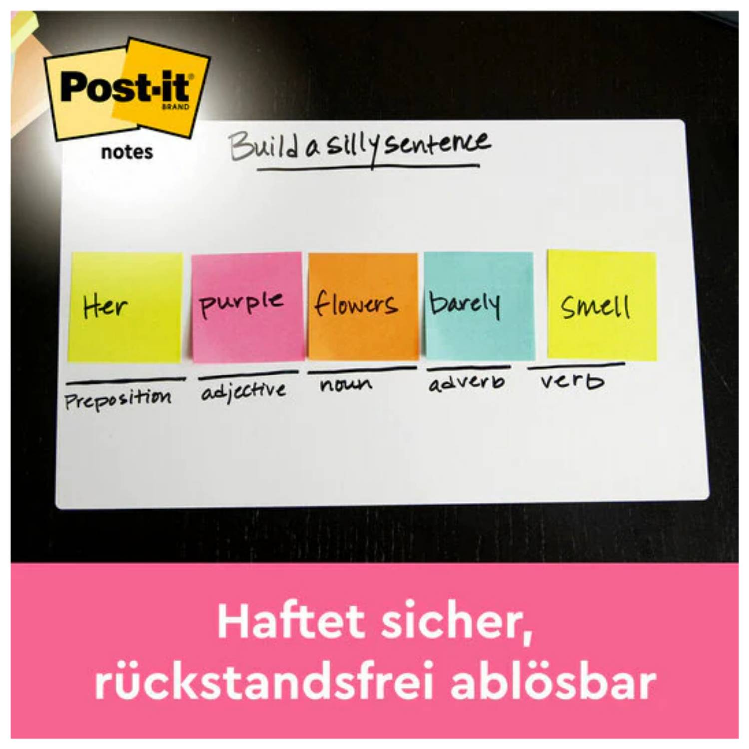 3M - Post-it 653-POP - Notizen - 38 x 51 mm - 1200 Blatt (12 x 100)
