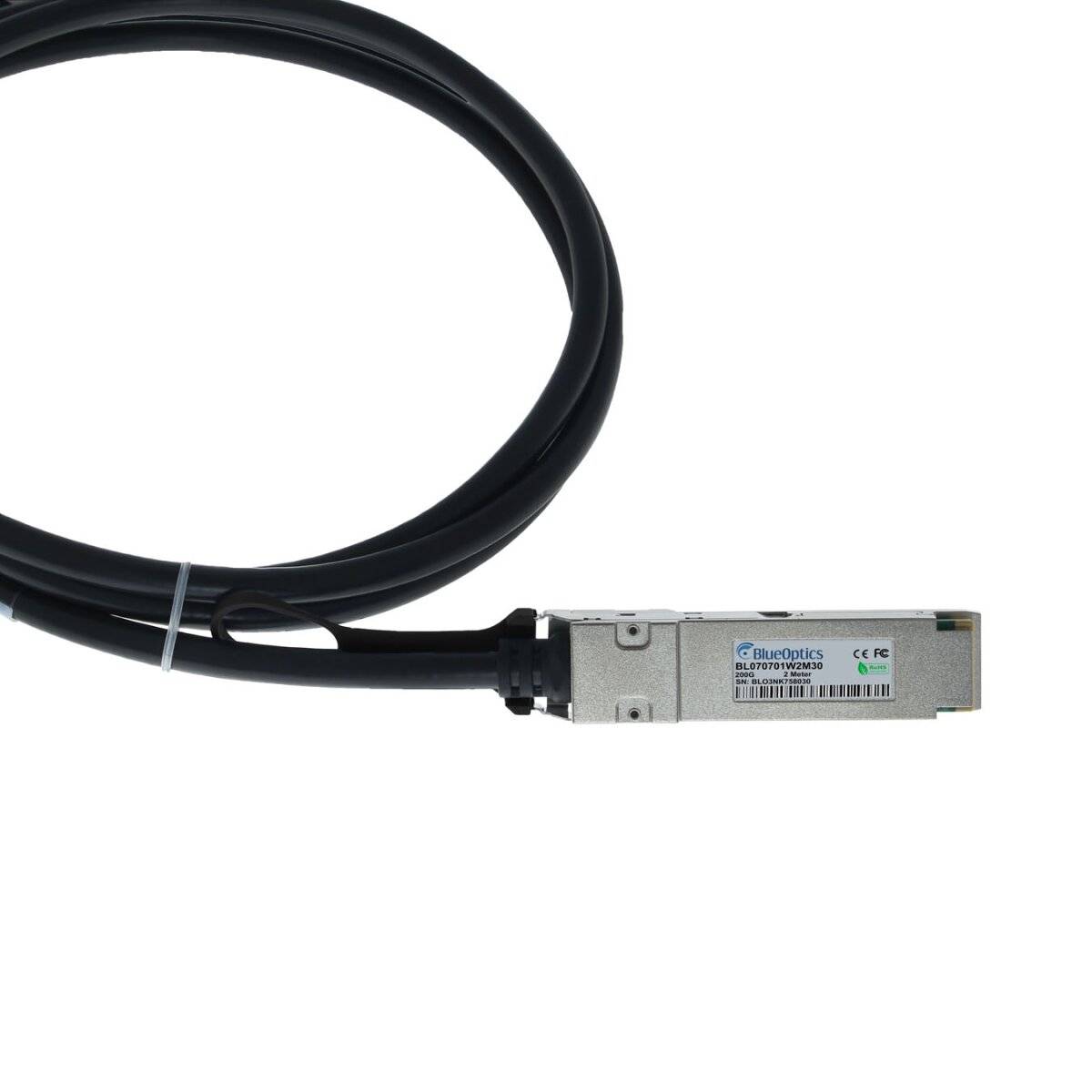 BLUEOPTICS - 4X97A12613 kompatibles BlueLAN DAC QSFP56 BL070701W1M30