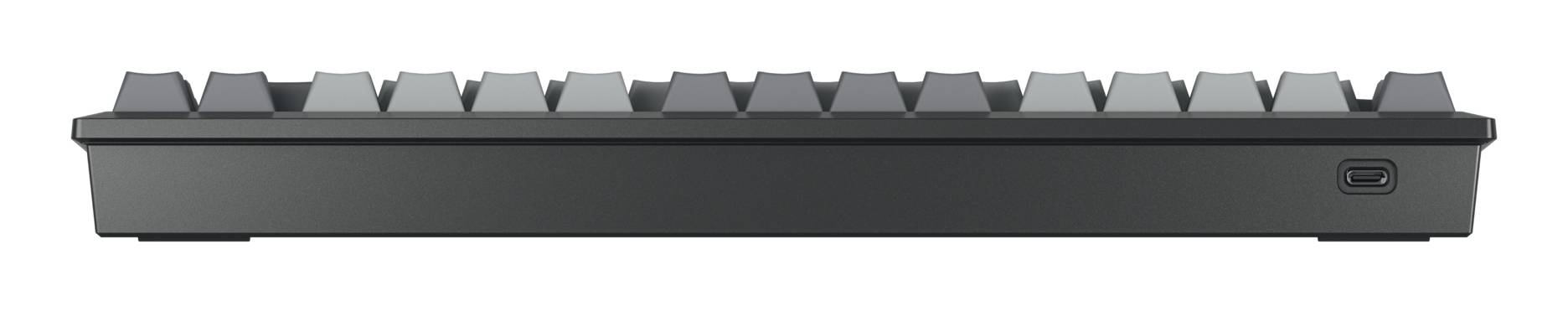 Cherry KW 300 MX Tastatur 75% compact hintergrundbeleuchtet kabellos Bluetooth 5.2 USB-C AZERTY Französisch