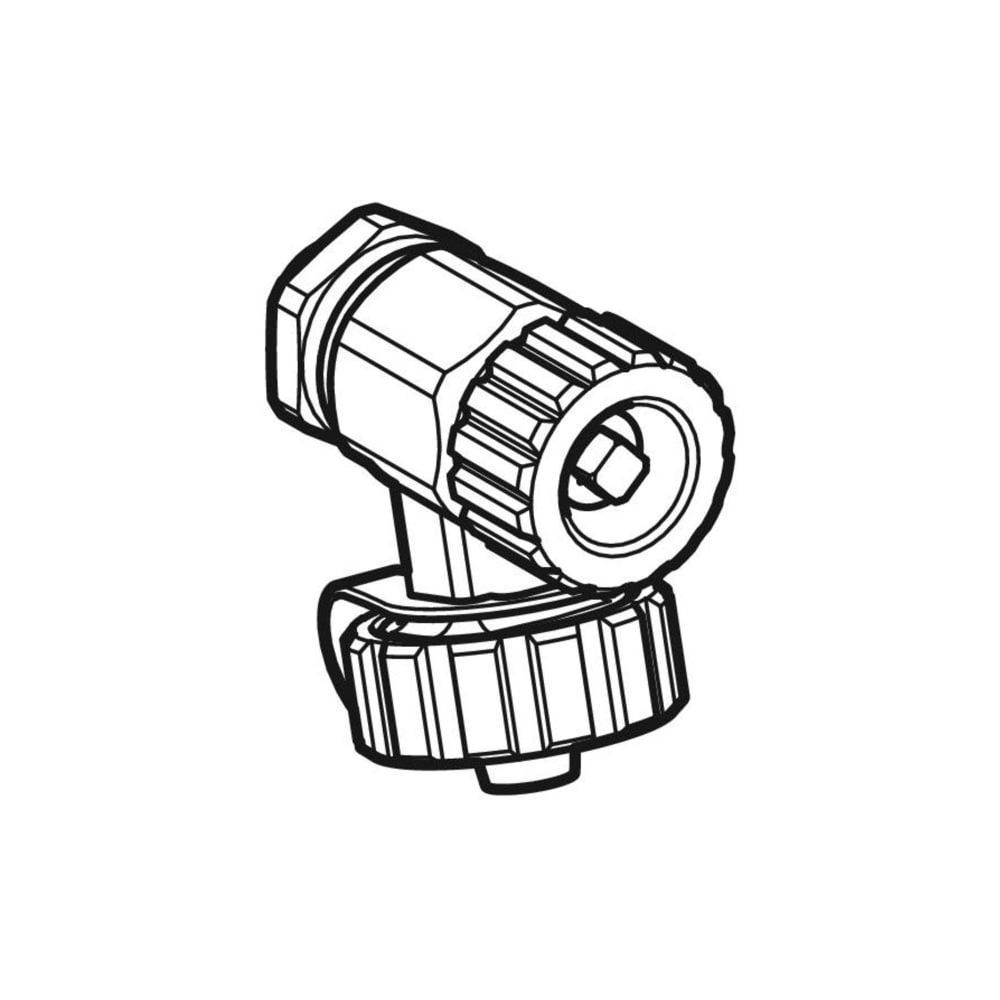 Geberit Entleerventil, DN 8, G 1/4", 4,5cm, Rotguss, 241576001