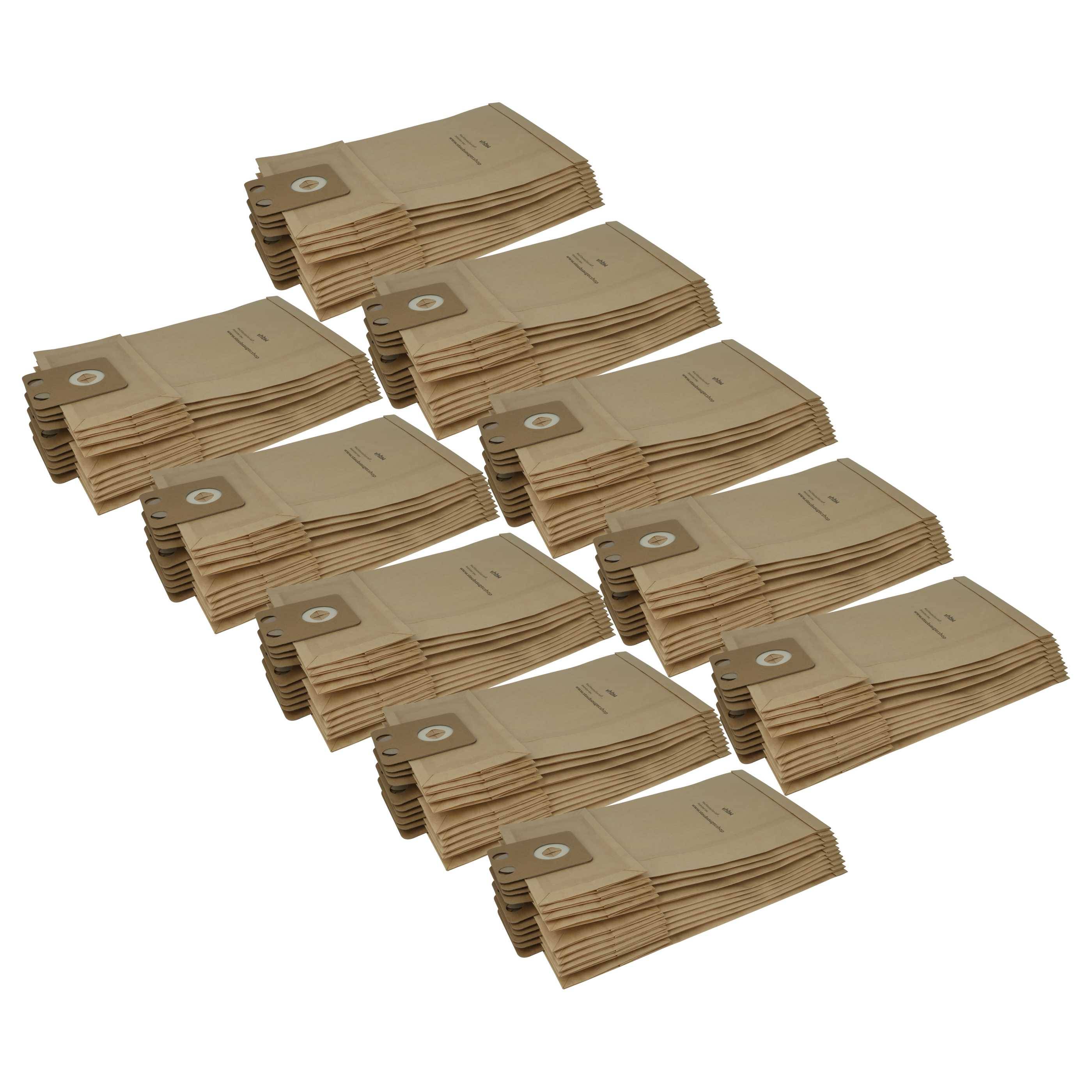 vhbw 100x Staubbeutel kompatibel mit Nilfisk-Alto CDB 3050 Business, 3020 Business, 3000 Business Staubsauger - 44,5cm x
