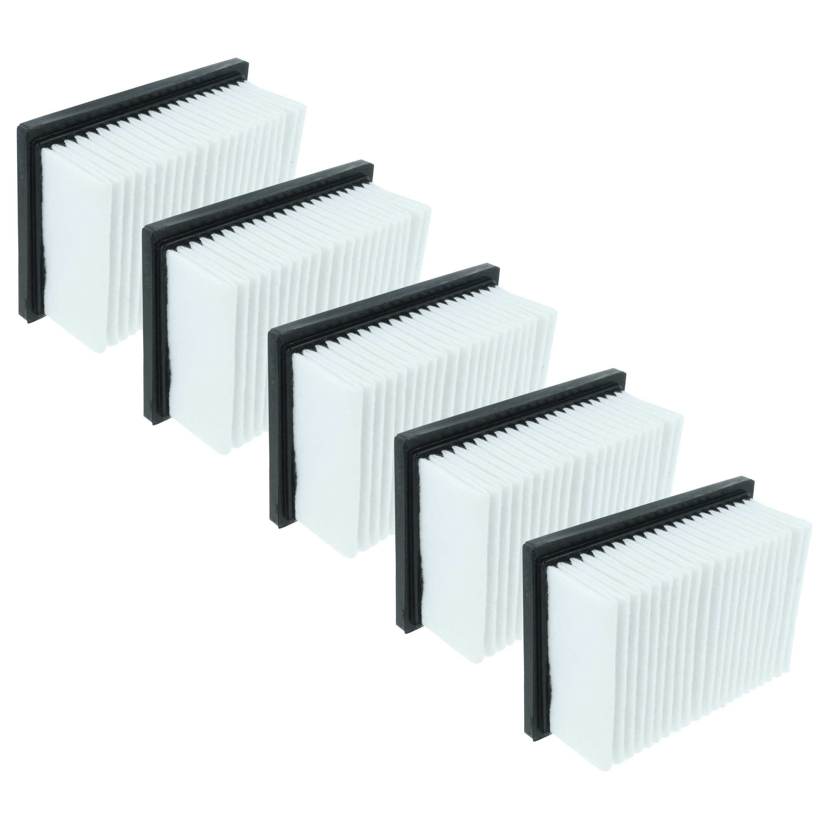 vhbw 5x Filter kompatibel mit Nobles Speed Scrub Rider, SSR, Strive Rider Scheuersaugmaschine, Kehrmaschine - Luftfilter