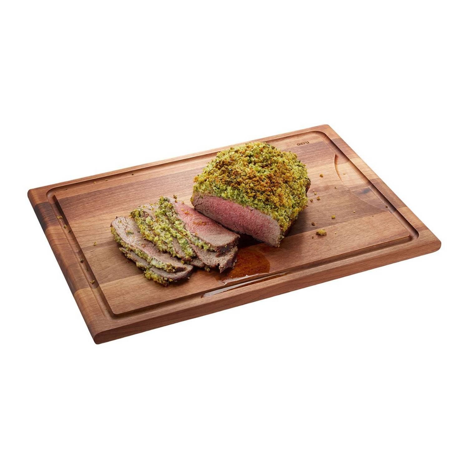 GEFU ENNO, Rechteckig, Holz, Walnuss, Holz, Gekochtes Fleisch, Fisch & Meeresfrüchte, Obst & Gemüse, Europa, 440 mm