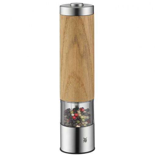 WMF Elektrische Mühle Ceramill, Holz, Edelstahl, Wolle, Keramik, AAA, 215 mm