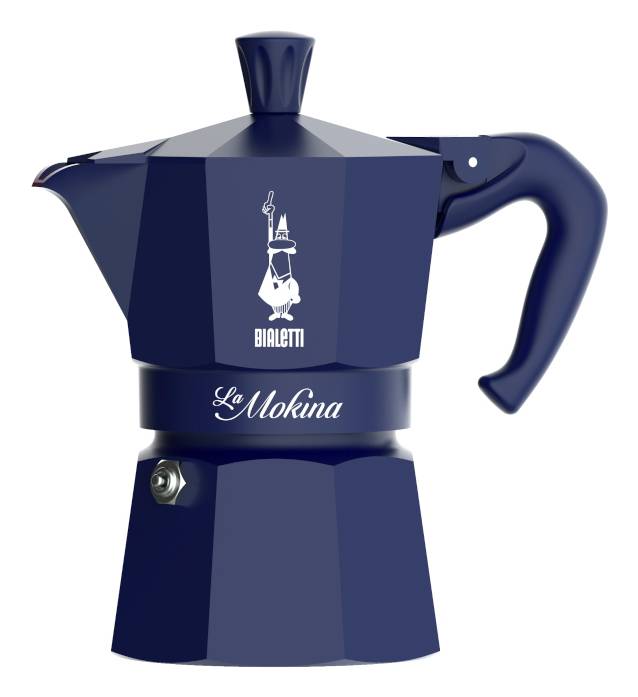 Bialetti La Mokina blau Joyful Memories