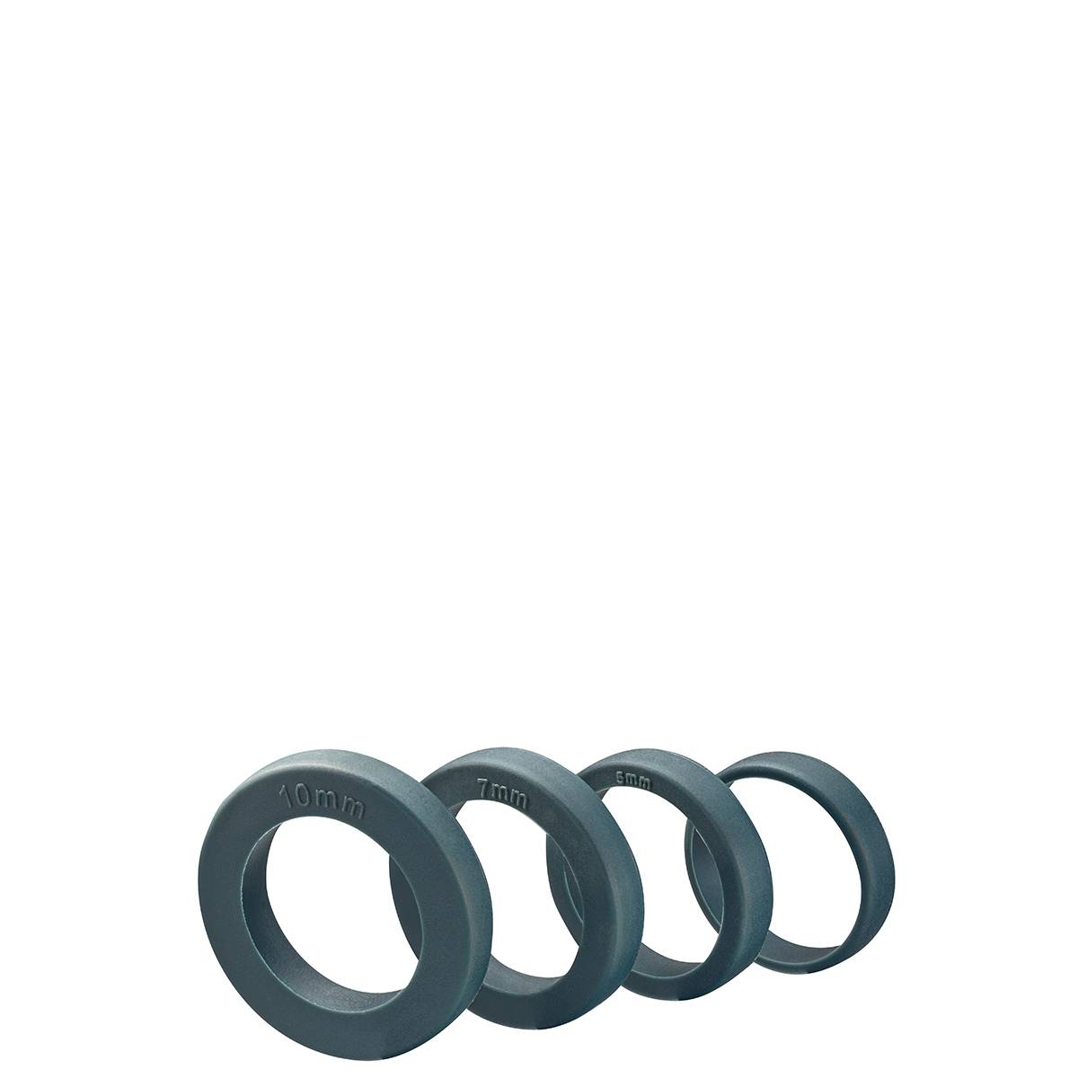 GEFU Rego, Silikon, Edelstahl, Grau, Silber, Weiche Oberfläche, 397 mm, 55 mm, 55 mm