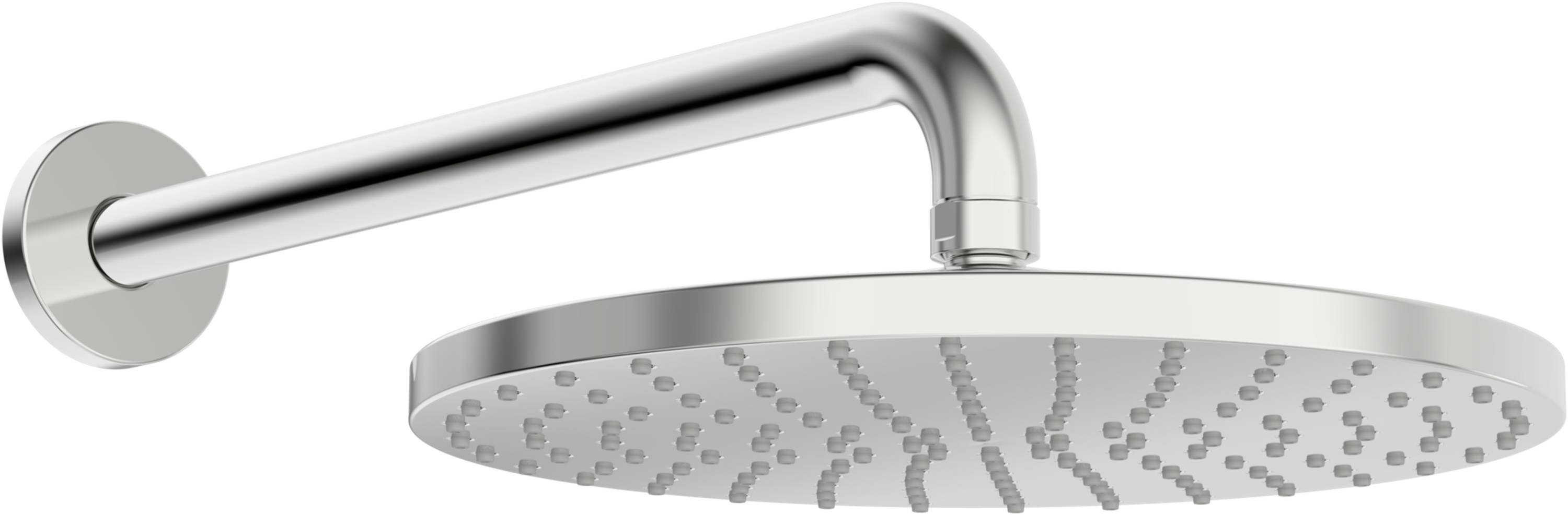 Hansa Viva Kopfbrause 1-strahlig, 250mm, Chrom, mit Kugelgelenk, 44260200