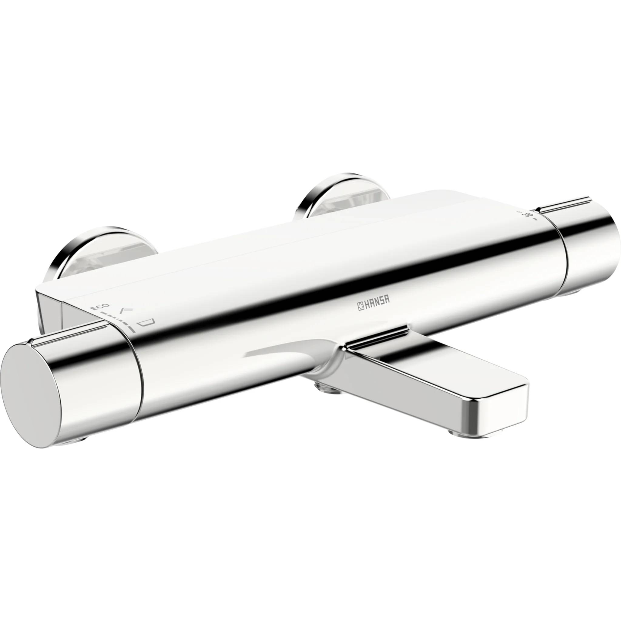 Hansa Wannenfüll- und Brausebatterie HANSAOPTIMA 6513, chrom, 1 Stk.