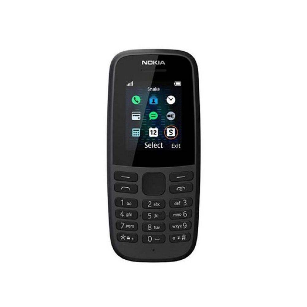 Nokia 105 2019 Dual SIM Handy Schwarz
