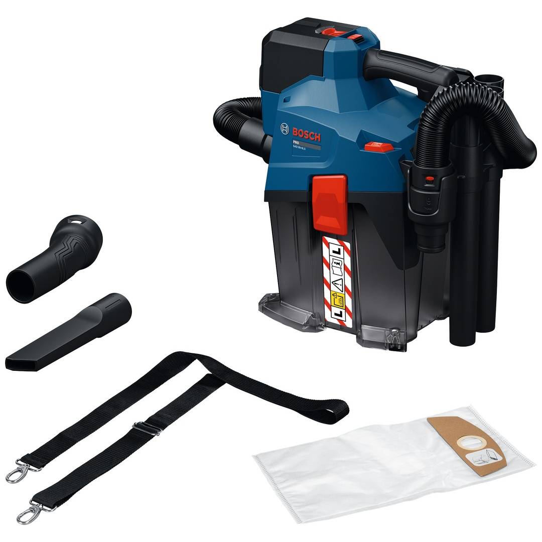 Bosch GAS 18V-6L S Akku Staubsauger 18 V 6 l Staubklasse L ( 06019K2100 ) Solo - ohne Akku, ohne Ladegerät