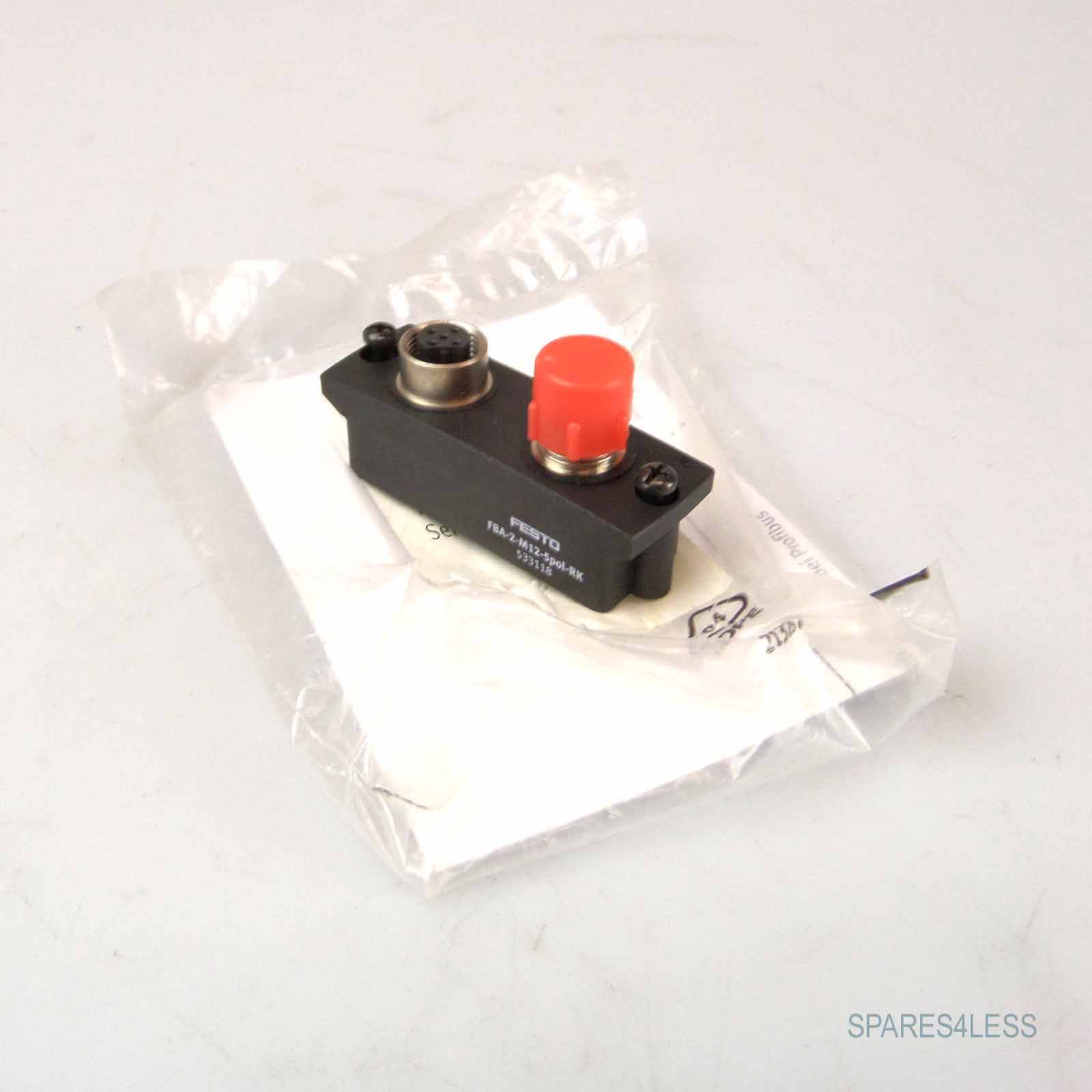 FESTO Festo FBA-2-M12-5POL-RK Busanschluss 533118 (FBA-2-M12-5POL-RK)