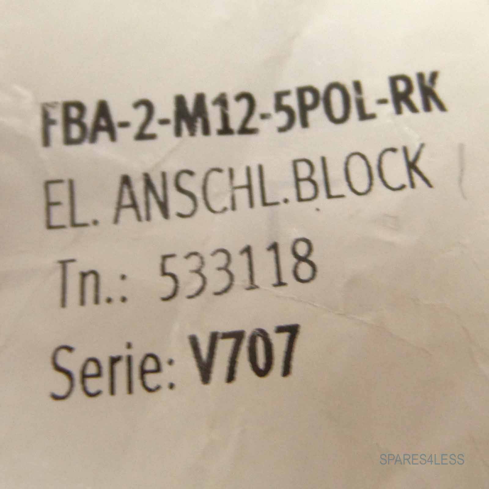 FESTO Festo FBA-2-M12-5POL-RK Busanschluss 533118 (FBA-2-M12-5POL-RK)