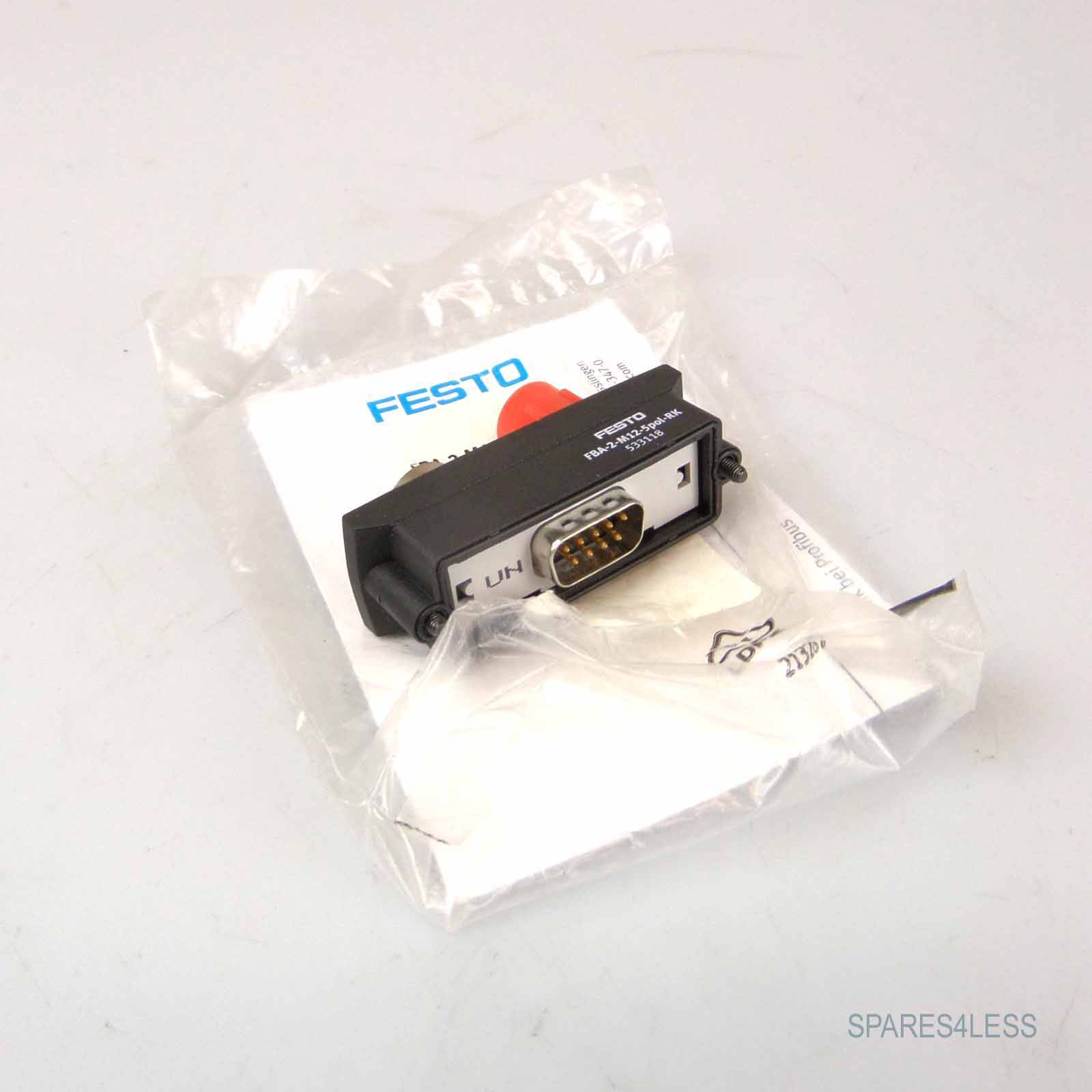 Festo El. Anschlussblock FBA-2-M12-5POL-RK 533118 OVP