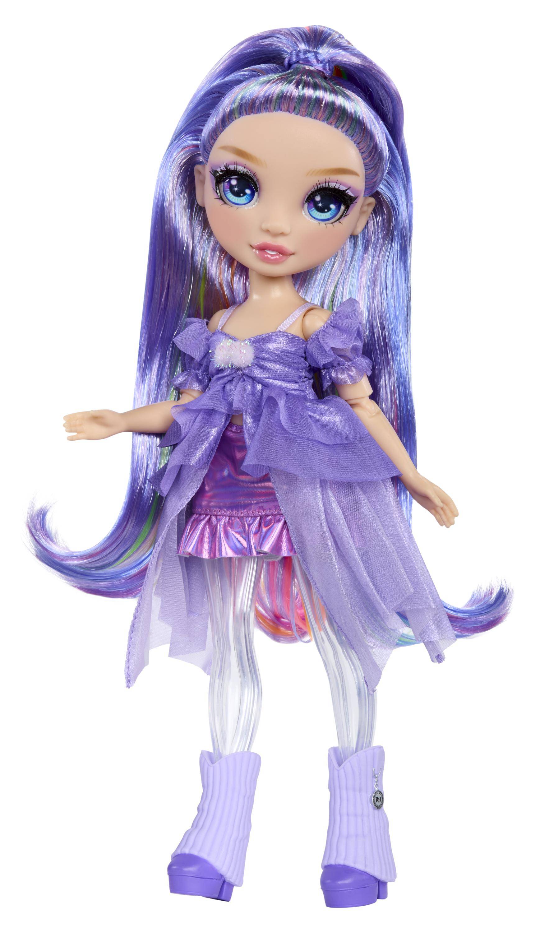 Rainbow High Rainbow Shimmers with Slime Fashion Doll - Violet (purple), Modepuppe, Weiblich, 4 Jahr(e), Junge/Mädchen,
