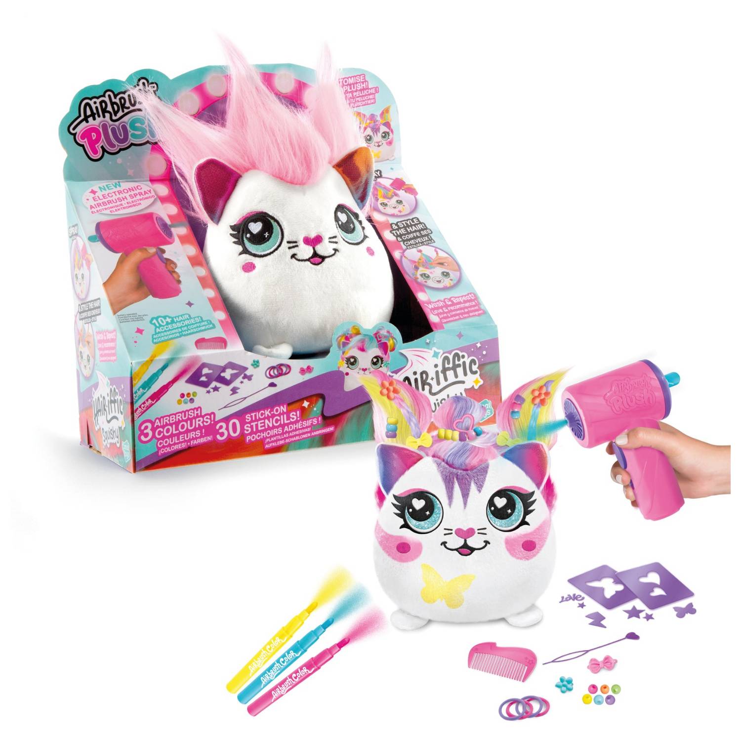 Canal Toys Airbrush Plush AIR 040, Hairstyling, 6 Jahr(e)