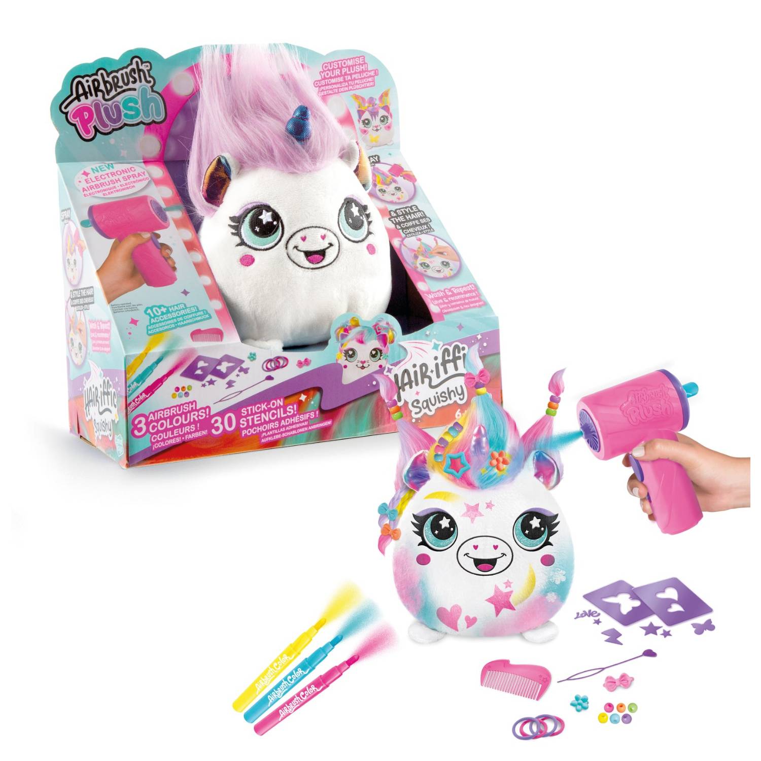 Canal Toys Airbrush Plush AIR 040, Hairstyling, 6 Jahr(e)