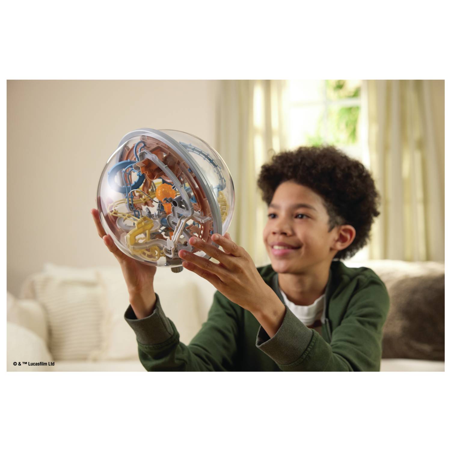 Spin Master Perplexus Star Wars - The Mandalorian, 3D-Kugellabyrinth mit 80 Hindernissen, 8 Jahr(e)