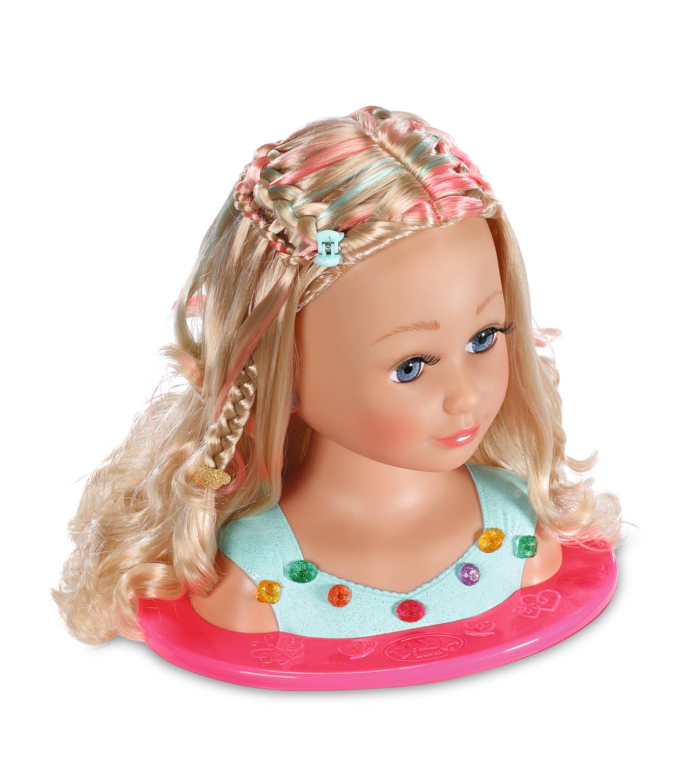Zapf BABY born Sister Styling Head Princess, Doll make-up &amp; hair styling set, 3 Jahr(e)
