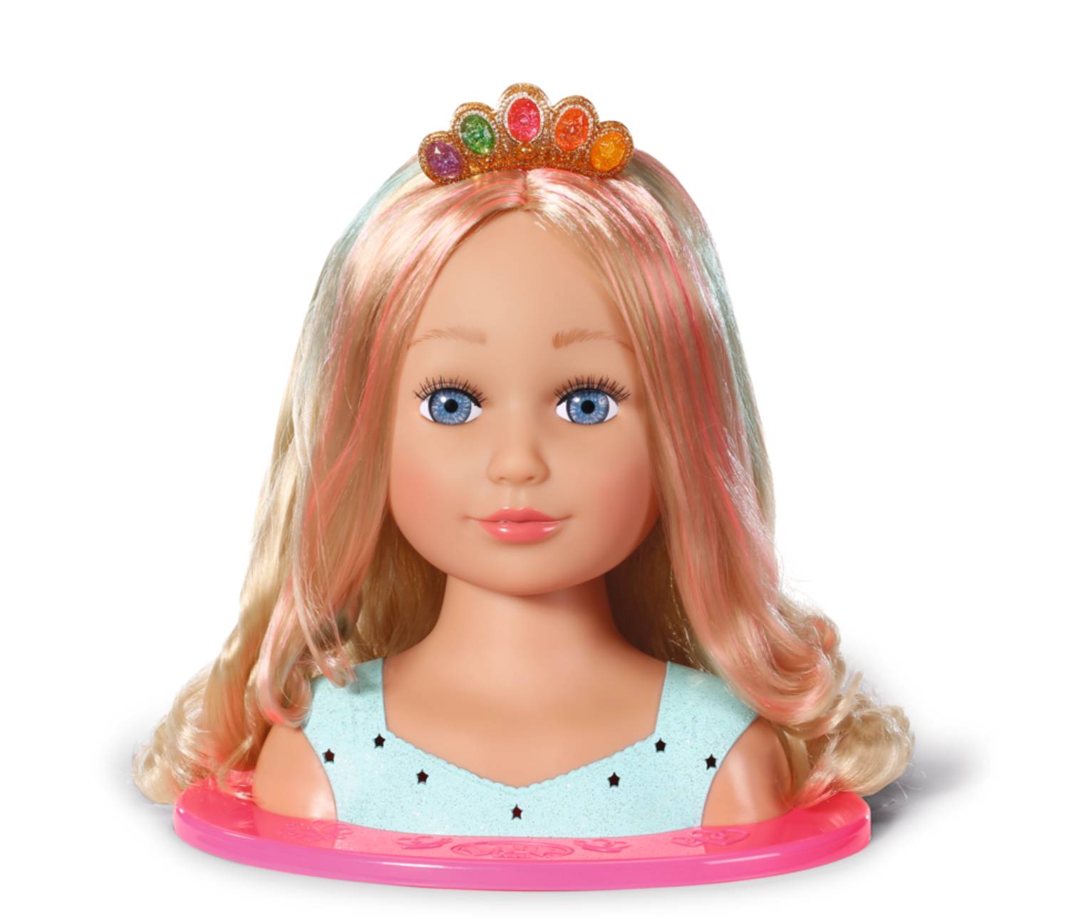 Zapf BABY born Sister Styling Head Princess, Doll make-up &amp; hair styling set, 3 Jahr(e)