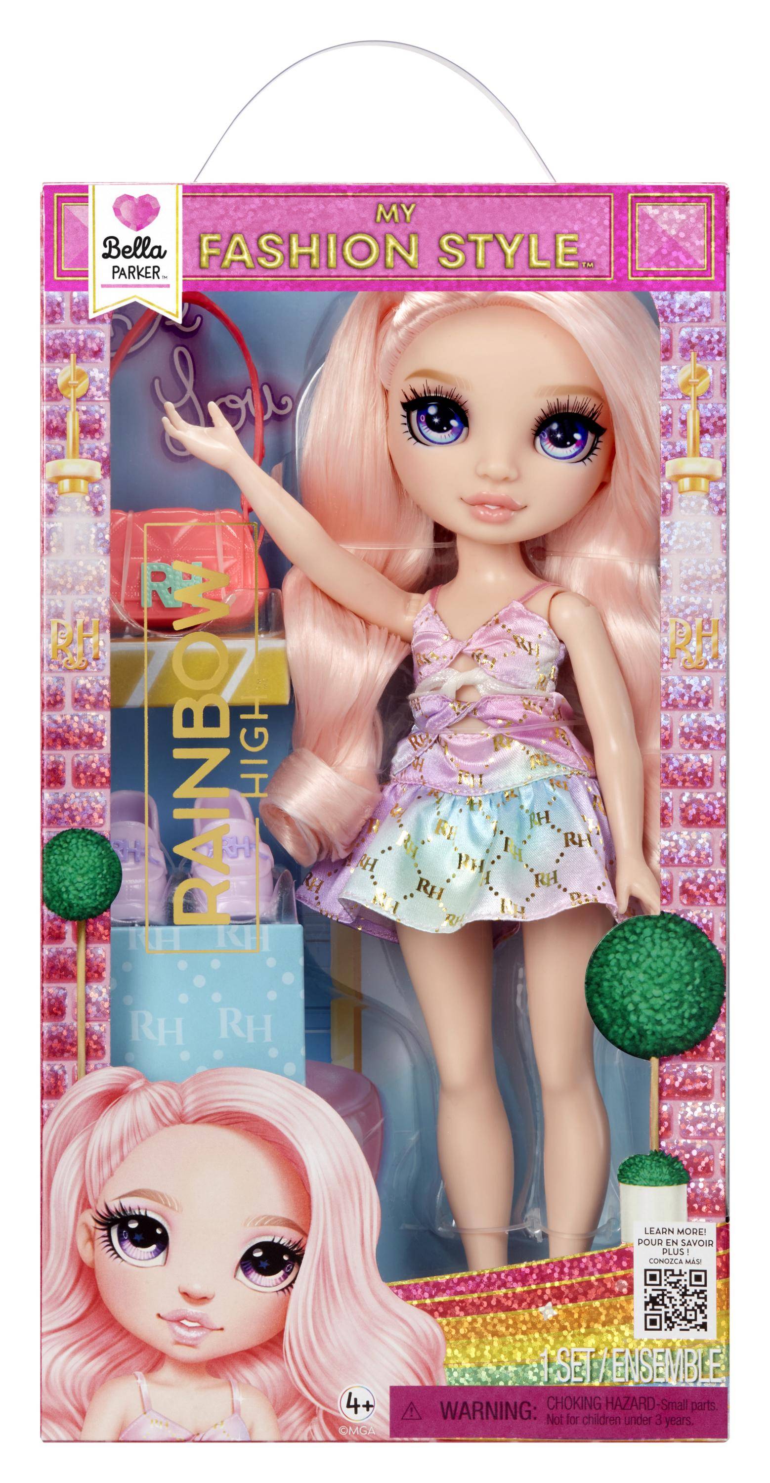 Rainbow High My Fashion Style Fashion Dolls- Bella, Modepuppe, Weiblich, 4 Jahr(e), Junge/Mädchen, 280 mm, Mehrfarbig