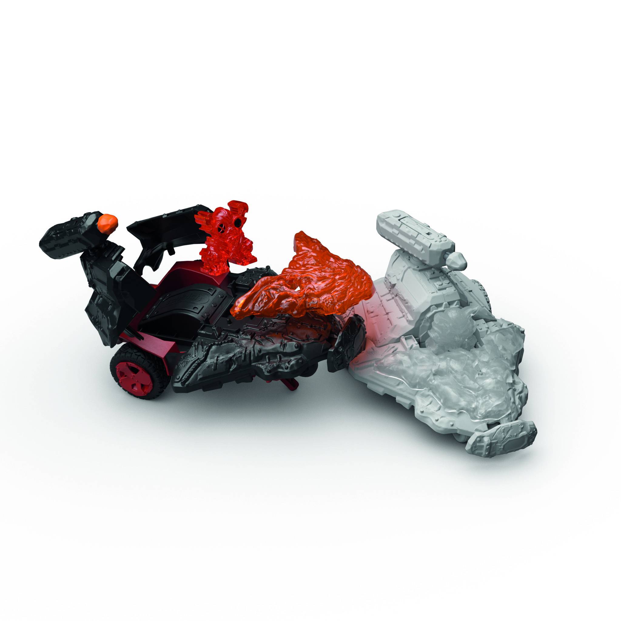 Schleich ELDRADOR CREATURES Lava Düsenjet Fahrzeug mit Mini Cretaure, Aktion/Abenteuer, Lava World,