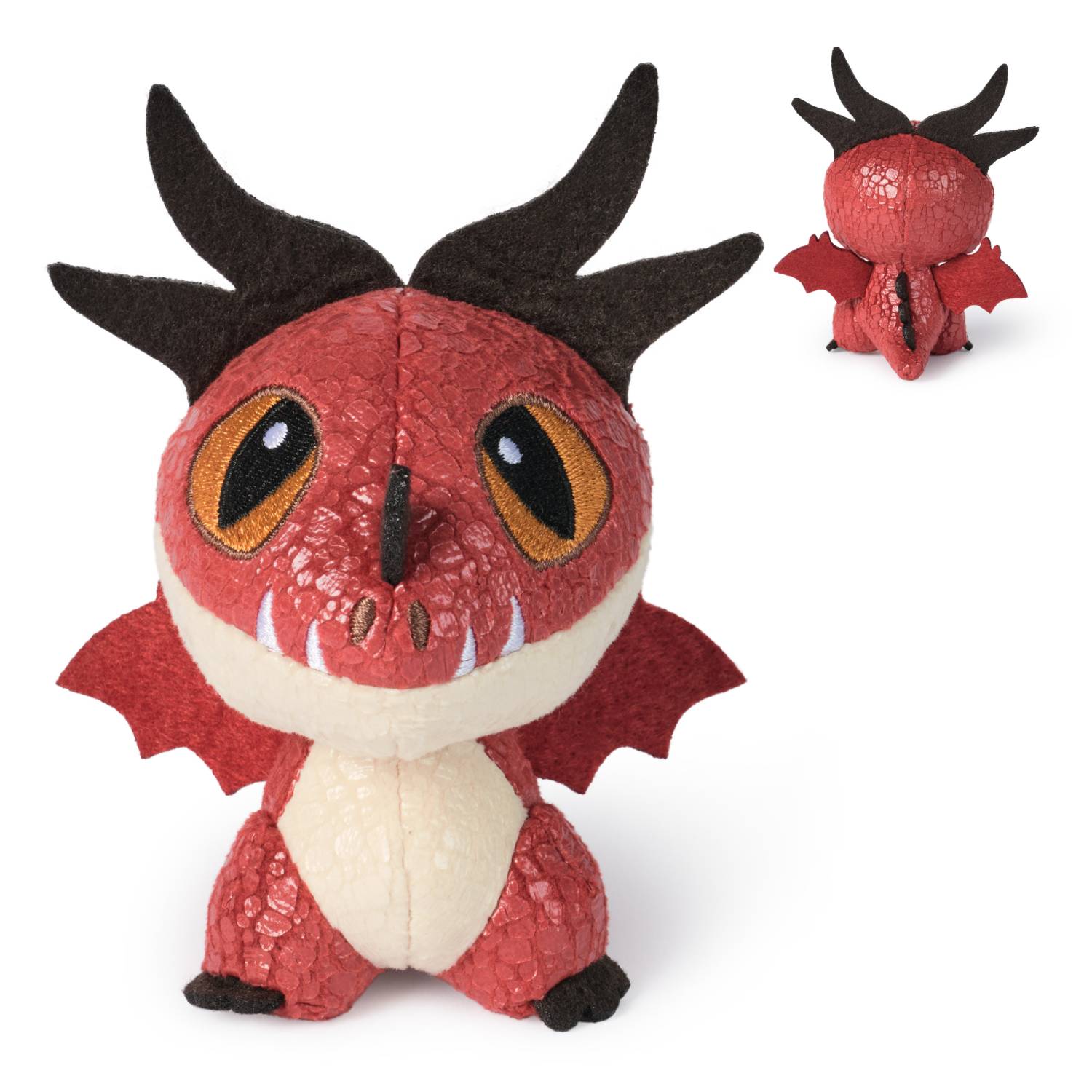 Spin Master DreamWorks Dragons Drachenzähmen leicht gemacht - Plüschdrache im Totem zum Sammeln,