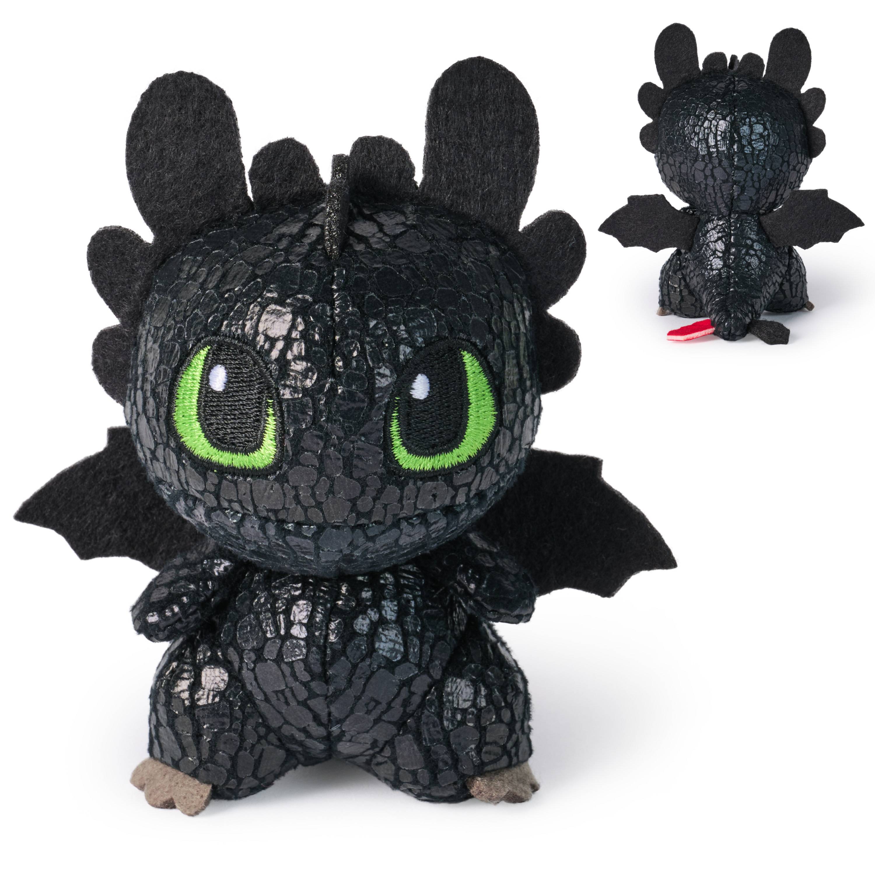 Spin Master DreamWorks Dragons Drachenzähmen leicht gemacht - Plüschdrache im Totem zum Sammeln,