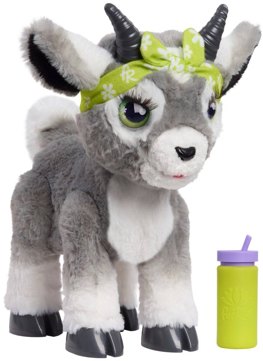Just Play furReal Daisy Yoga-Ziege mit Bewegungs- und Soundfunktion
