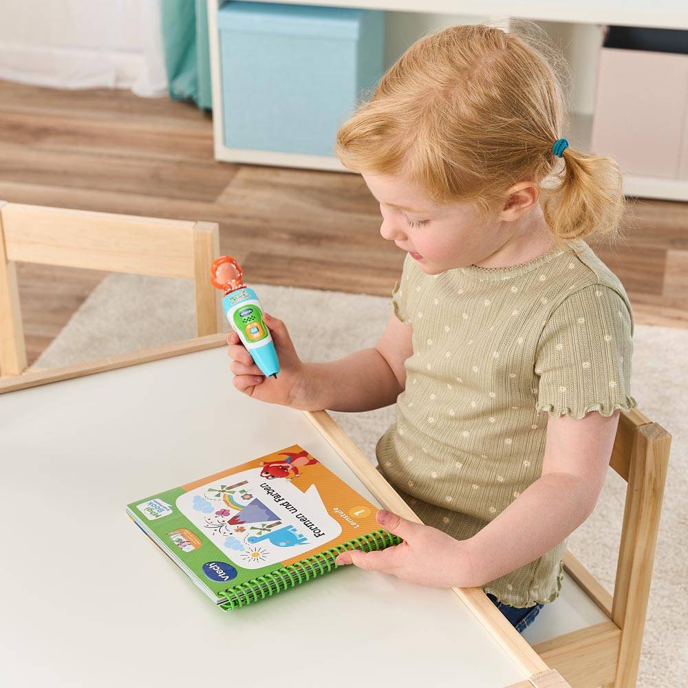 VTech MagiBook Lernstufe 1 - Formen und Farben inklusive Story'Friend Lernfigur, 2 Jahr(e), Mehrfarbig
