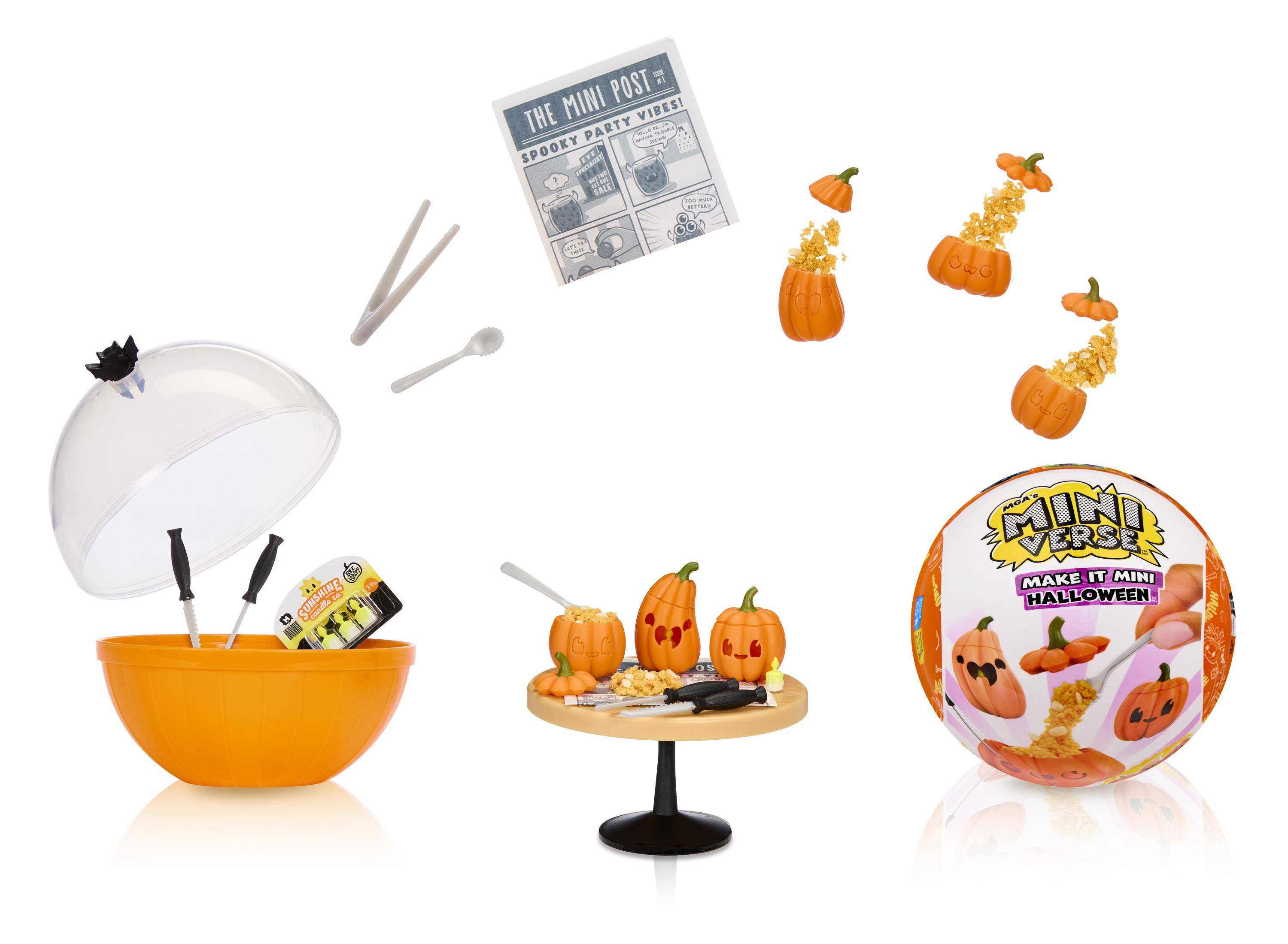 MGA Entertainment Inc. MGA's Miniverse - Make It Mini Halloween 2025 Beetlejuice Collectibles