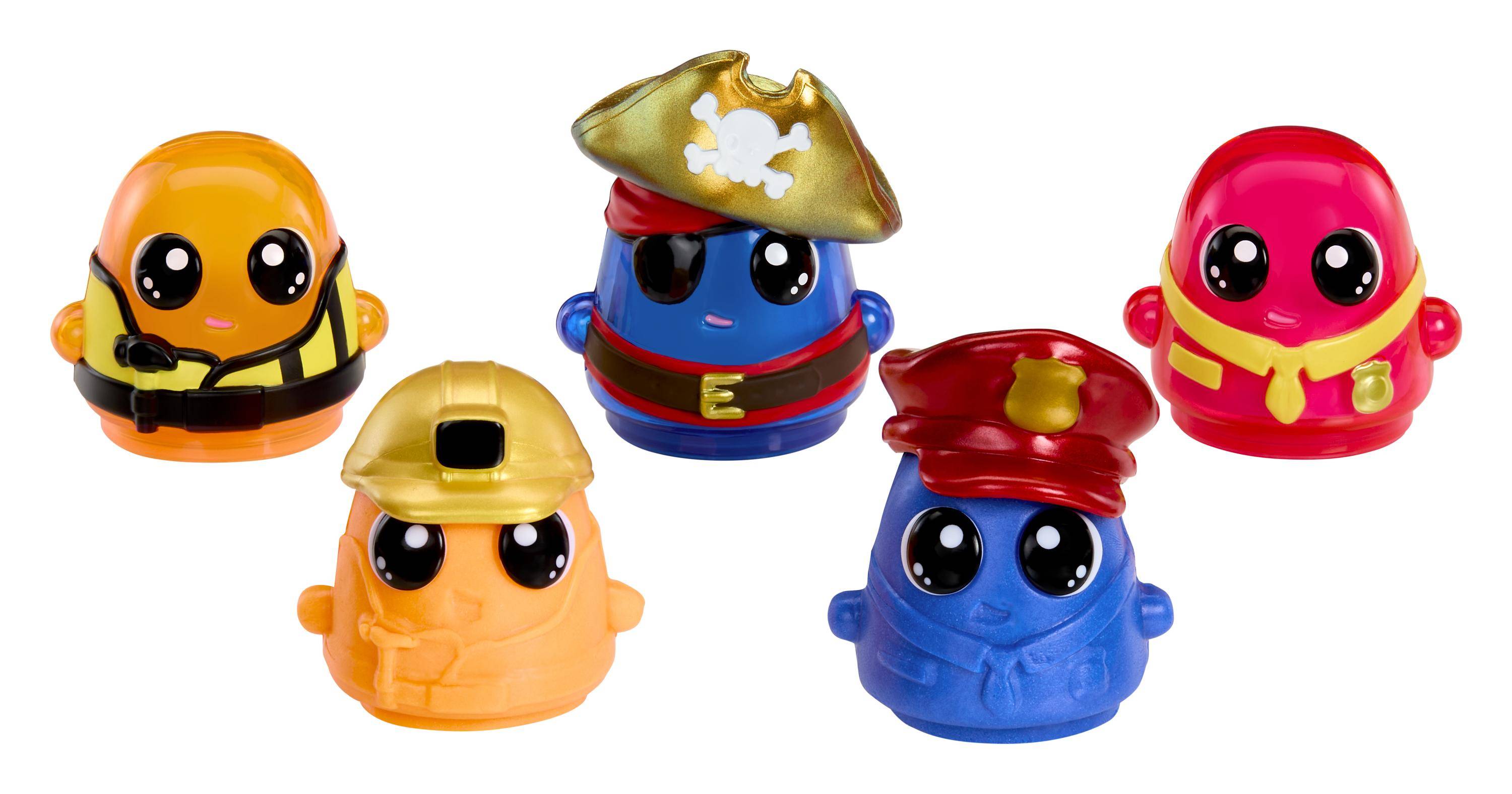 MGA Entertainment Inc. MGA Entertainment DohKins Hero Pack - Assortment 1, Modellierton, Mehrfarbig,