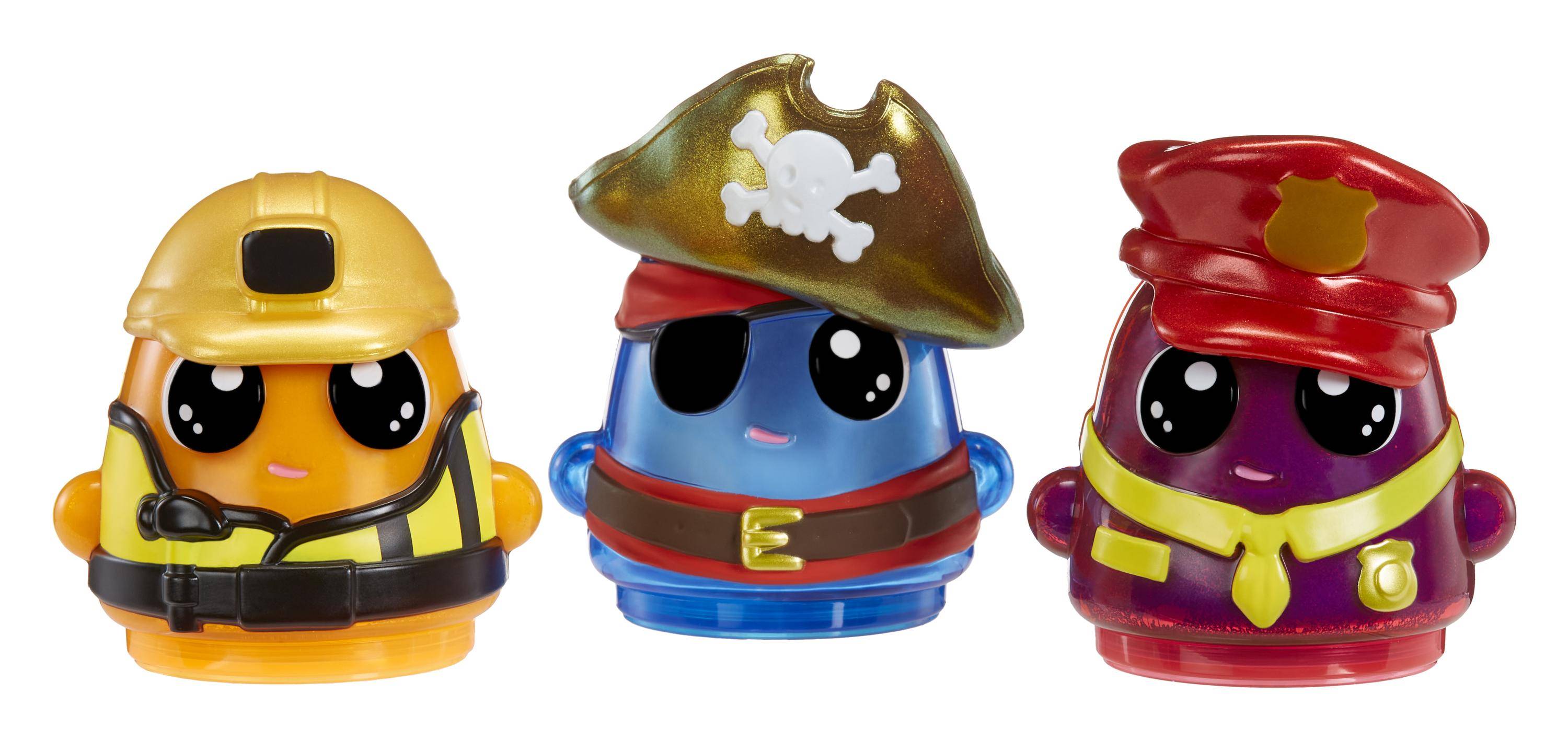 MGA Entertainment Inc. MGA Entertainment DohKins Hero Pack - Assortment 1, Modellierton, Mehrfarbig,