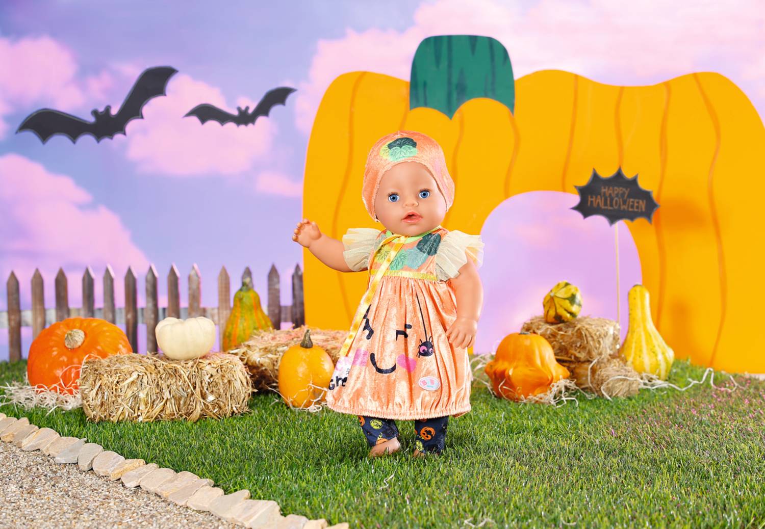 Zapf BABY born Halloween Outfit 43cm, Puppen-Kleiderset, 3 Jahr(e)