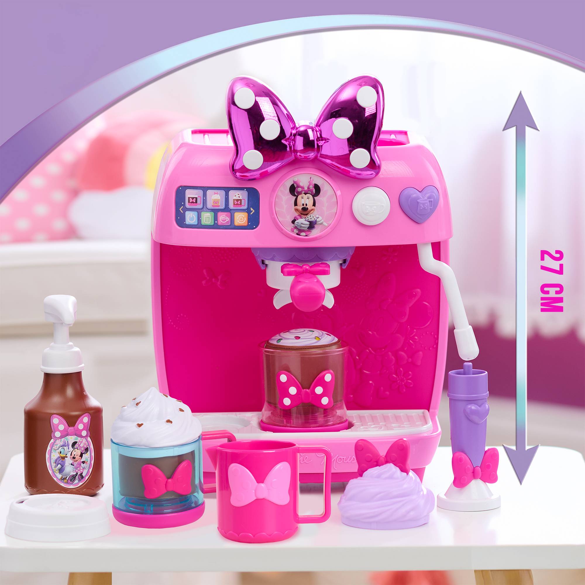 Just Play Disney Junior Minnie Mouse Rise & Shine Bowrista Set
