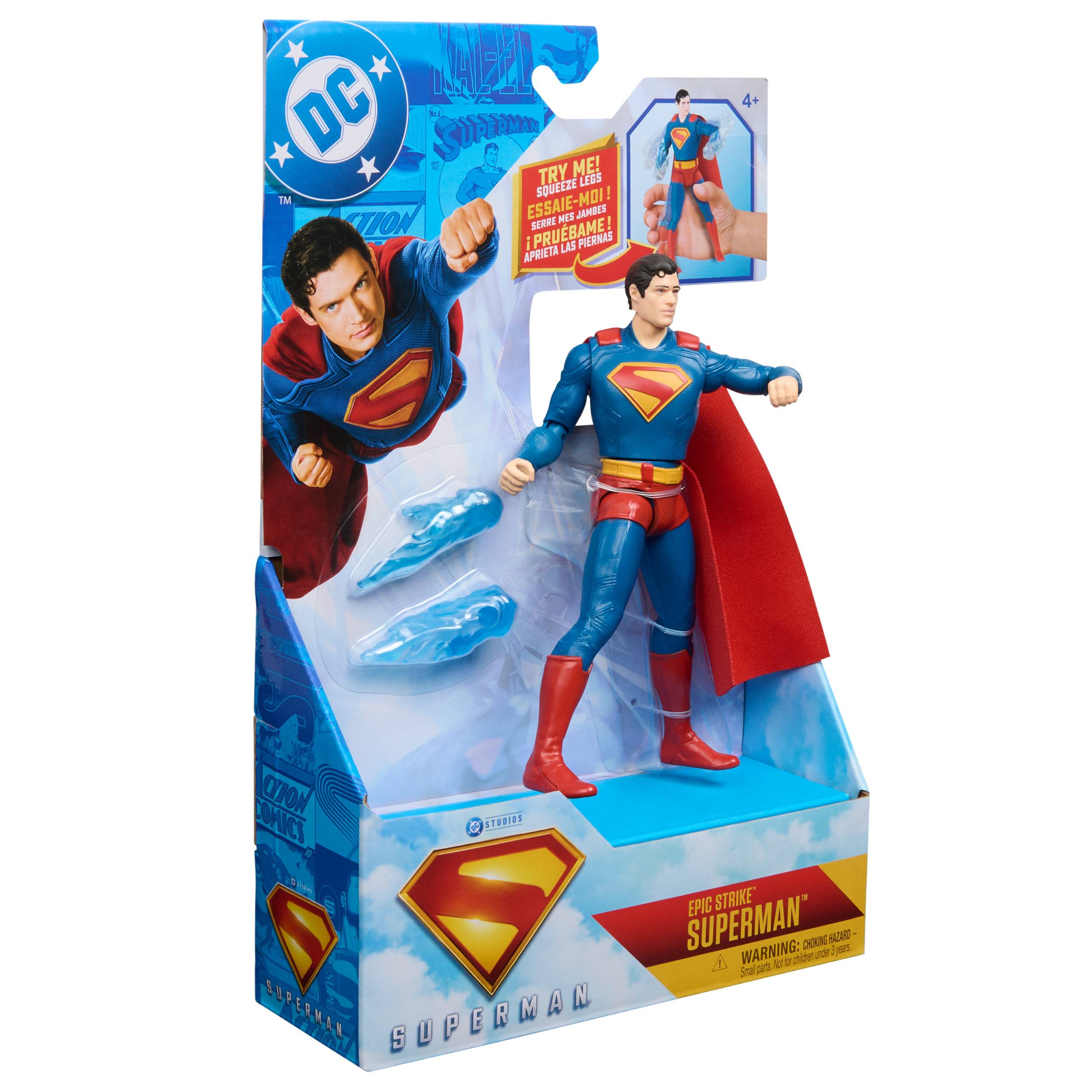 Spin Master DC Comics Superman - 15cm Superman Deluxe Action-Figur, 52 g
