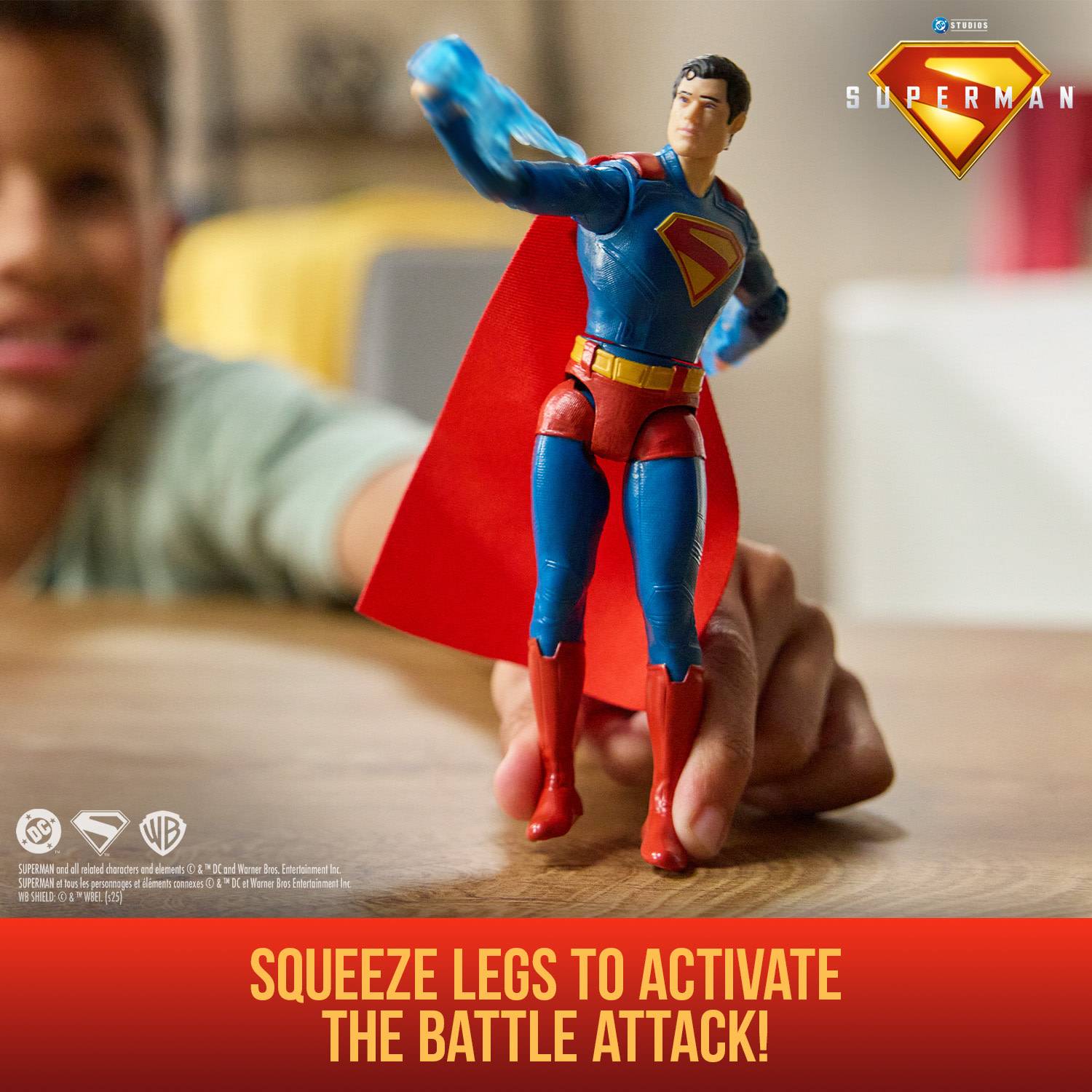Spin Master Superman - 15cm Superman Deluxe Action-Figur, 160 g