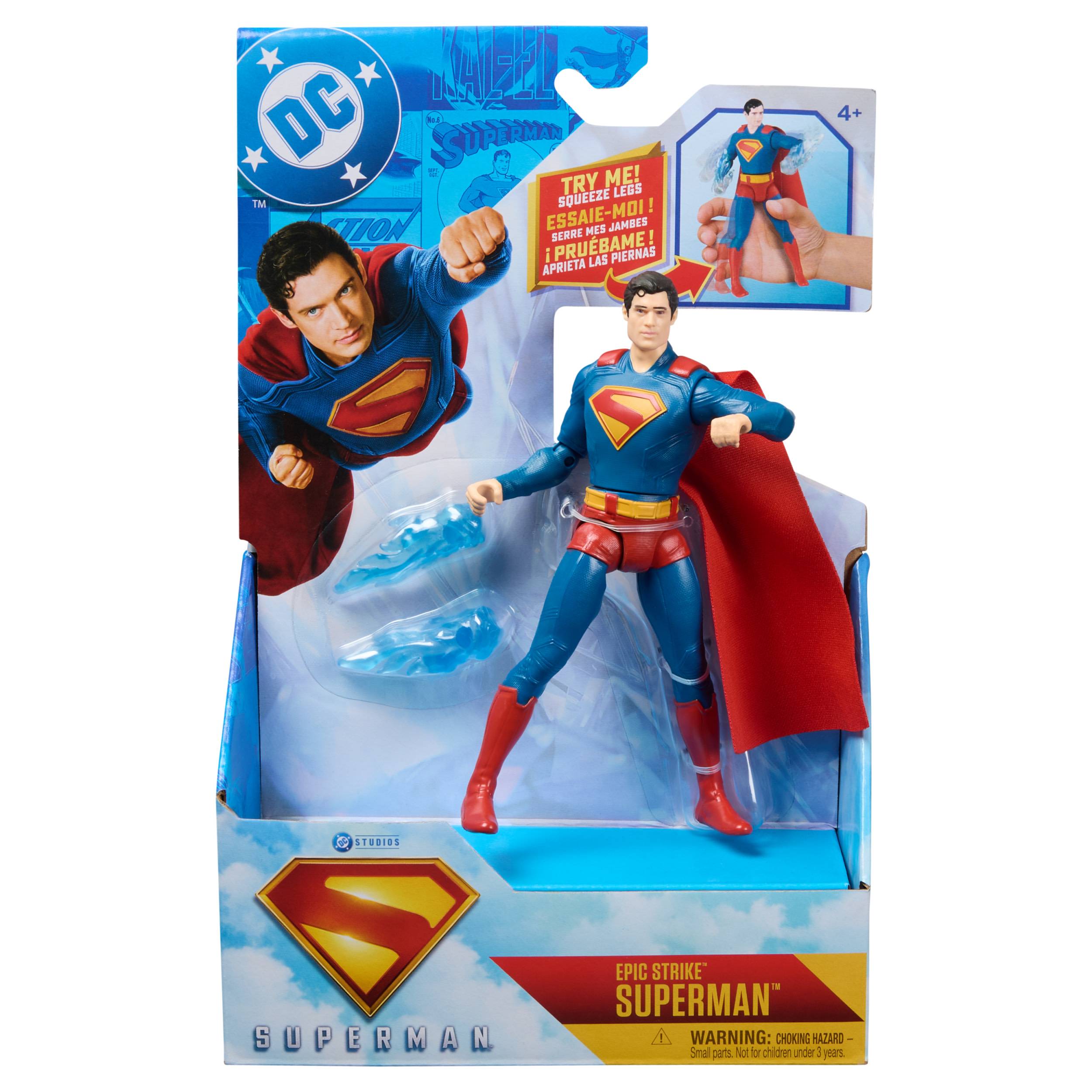 Spin Master DC Comics Superman - 15cm Superman Deluxe Action-Figur, 52 g
